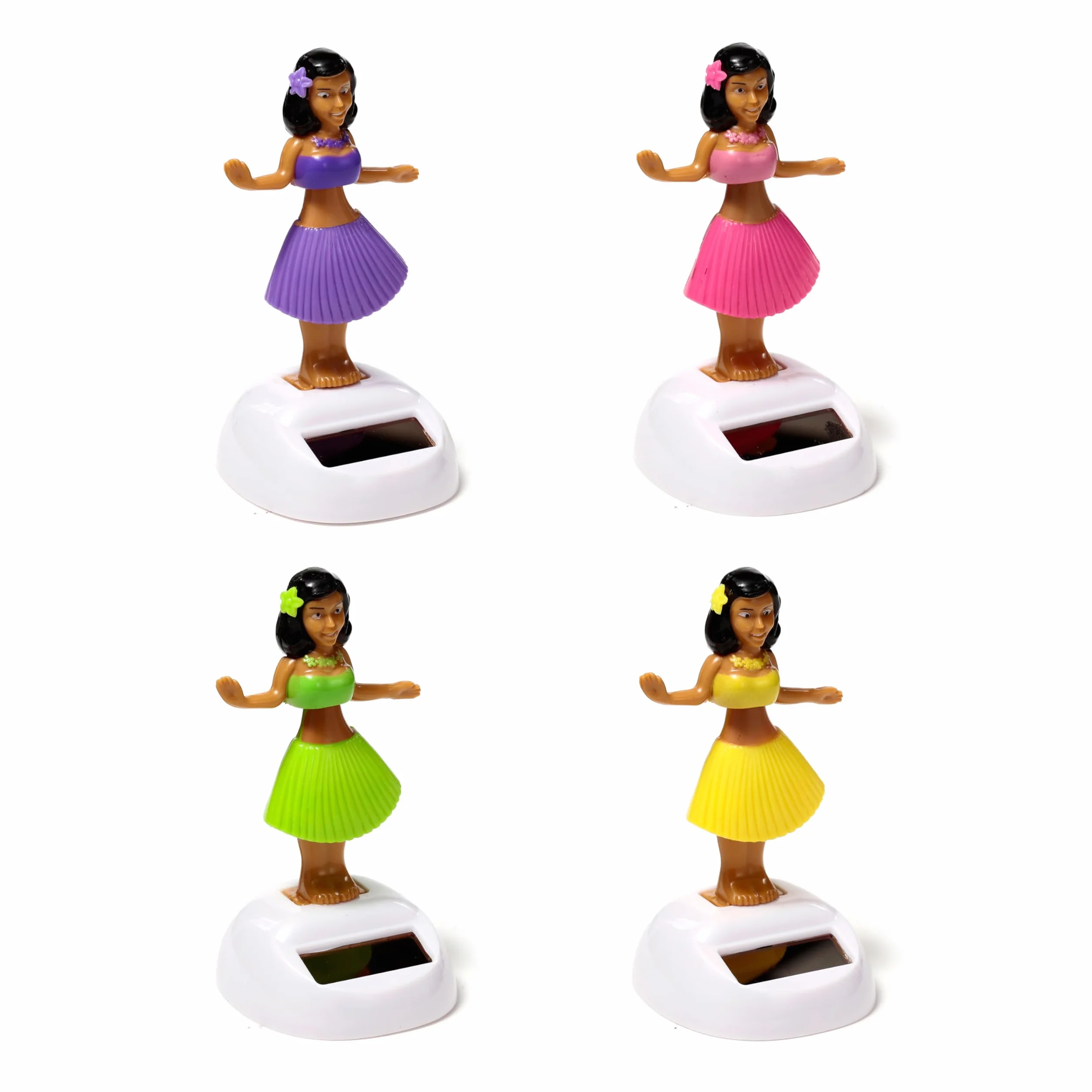 Puckator FF44 Soprammobile Solare Ballerina Polinesiana 6x6x10 cm