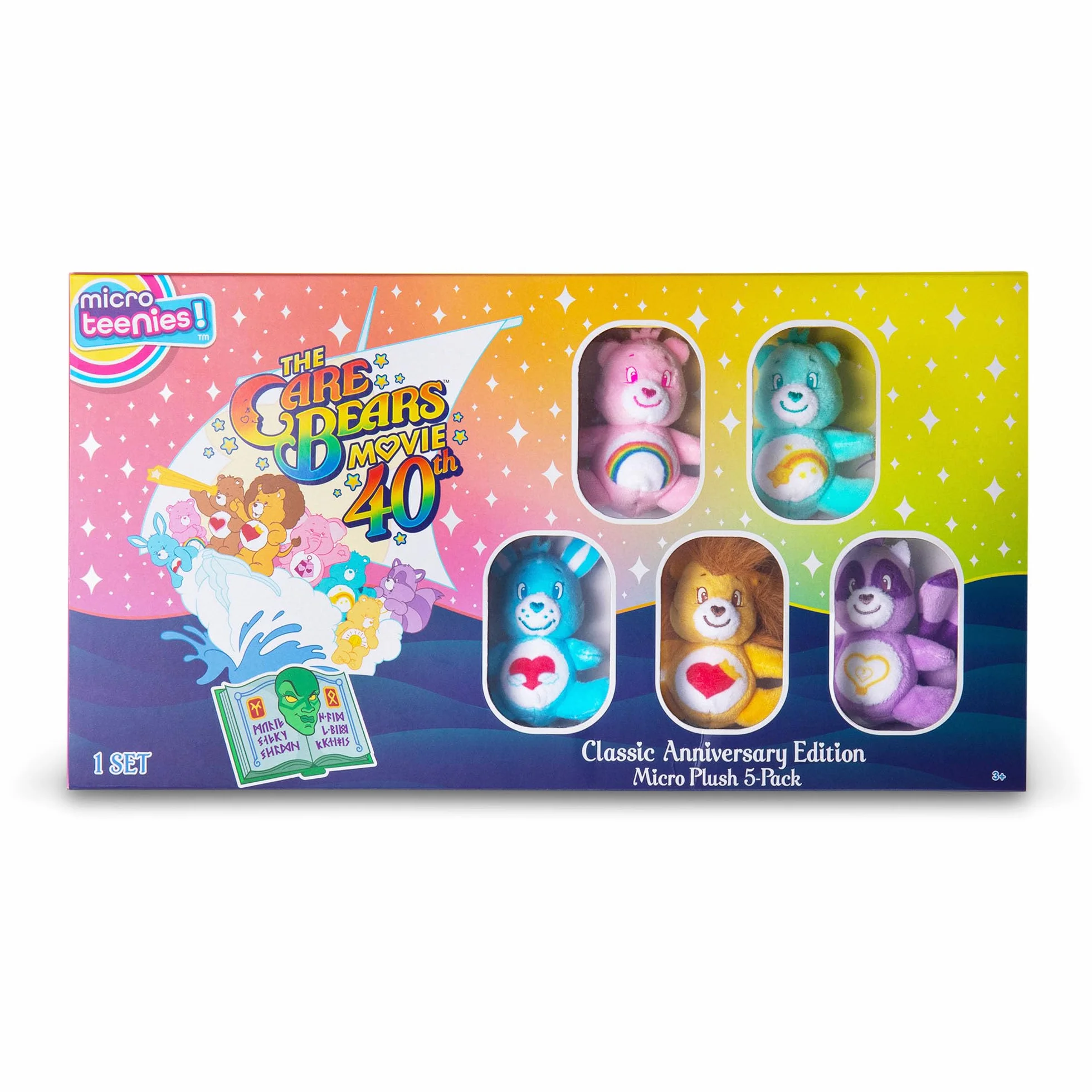 Basic Fun Care Bears Micro Teenies & Cousins Set Vacanze – Confezione da Collezione