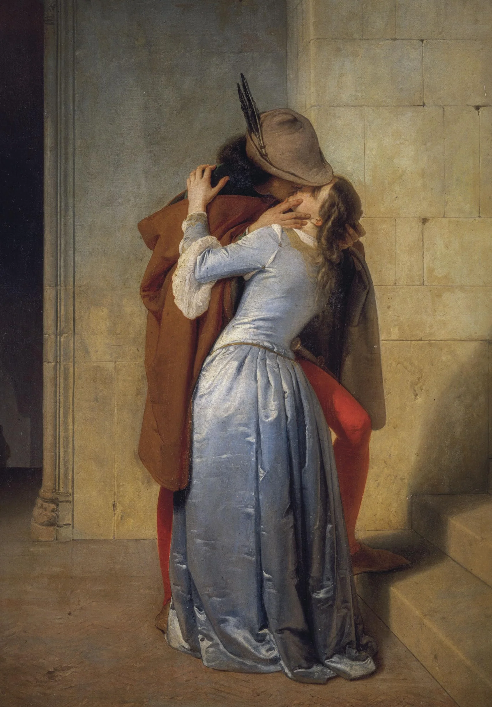 Clementoni - Puzzle 1000 Pezzi Arte per Adulti e Ragazzi, Museum Collection, Tema Bacio di Hayez, Idea Regalo Uomo e Donna, Made in Italy, 70x50 cm, 39994