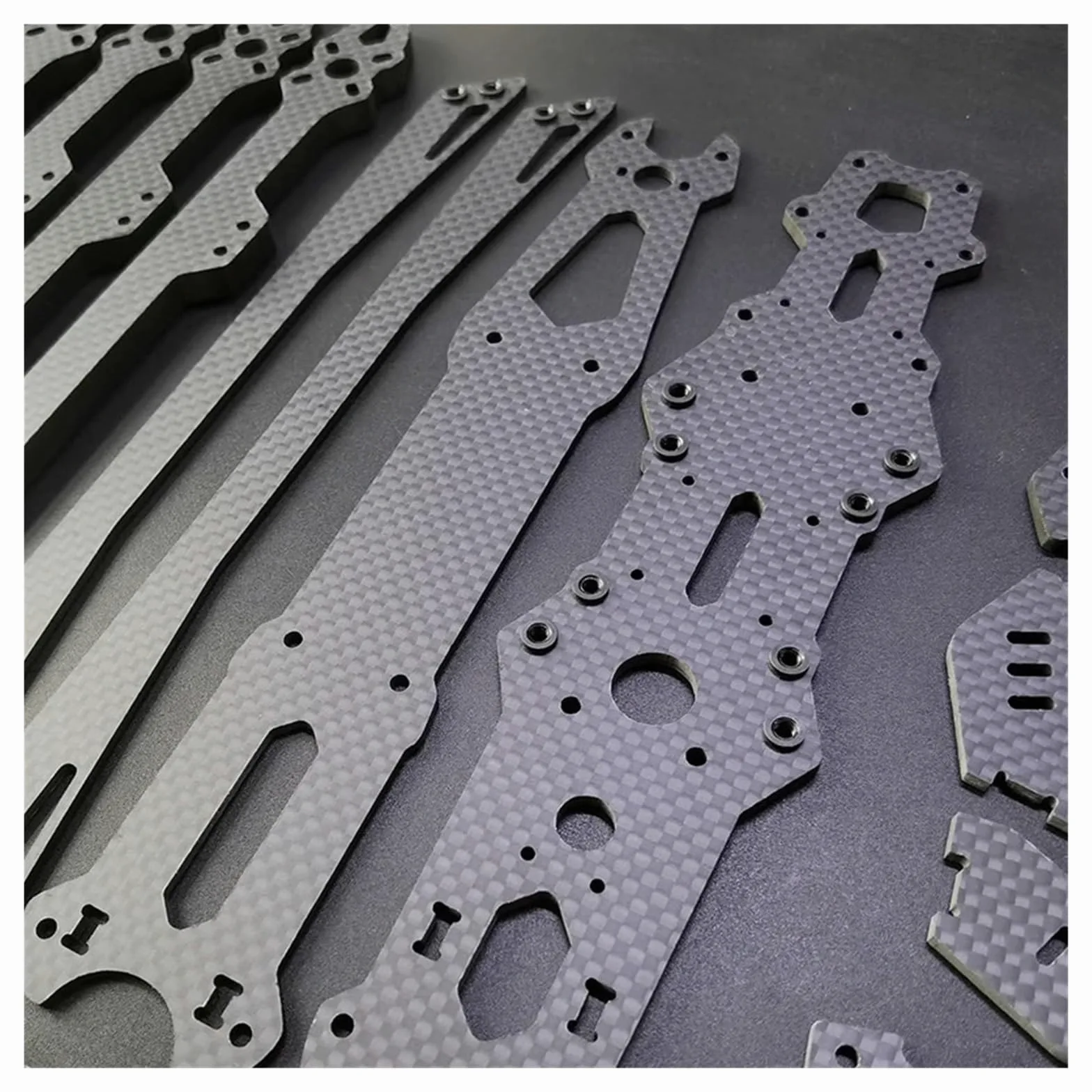 Kit telaio drone MAK4 V2 8 inch 9 inch 10 inch | fibra di carbonio 3K, tipo H, passo 367mm 387mm 427mm, altezza spazio interno 35mm(9inch Frame)