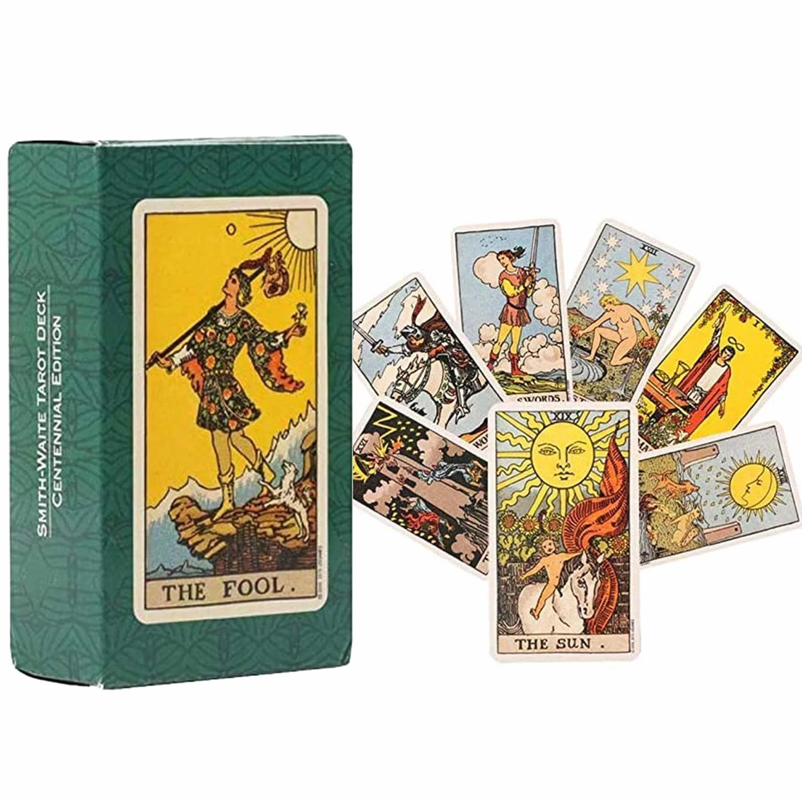 Besty Mazzo di Tarocchi per Principianti con Guida, Carte Divinazione Tradizionali