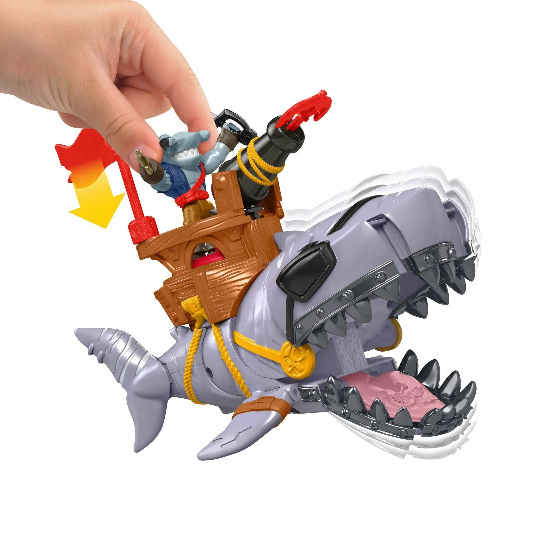 Fisher-Price Imaginext Pirate Mega Mouth Shark by Fisher-Price