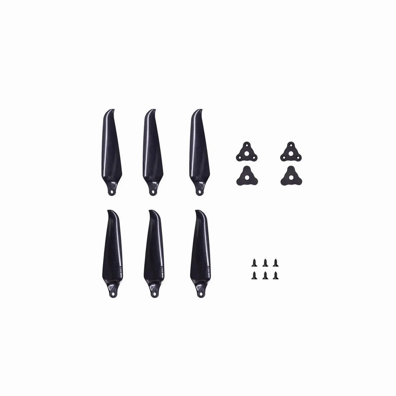 2 coppie (2 in senso orario + 2 antiorario) for eliche pieghevoli F8041 da 8 pollici 2 giranti / 3 giranti in nylon di vetro(2Pairs 2-Blade)