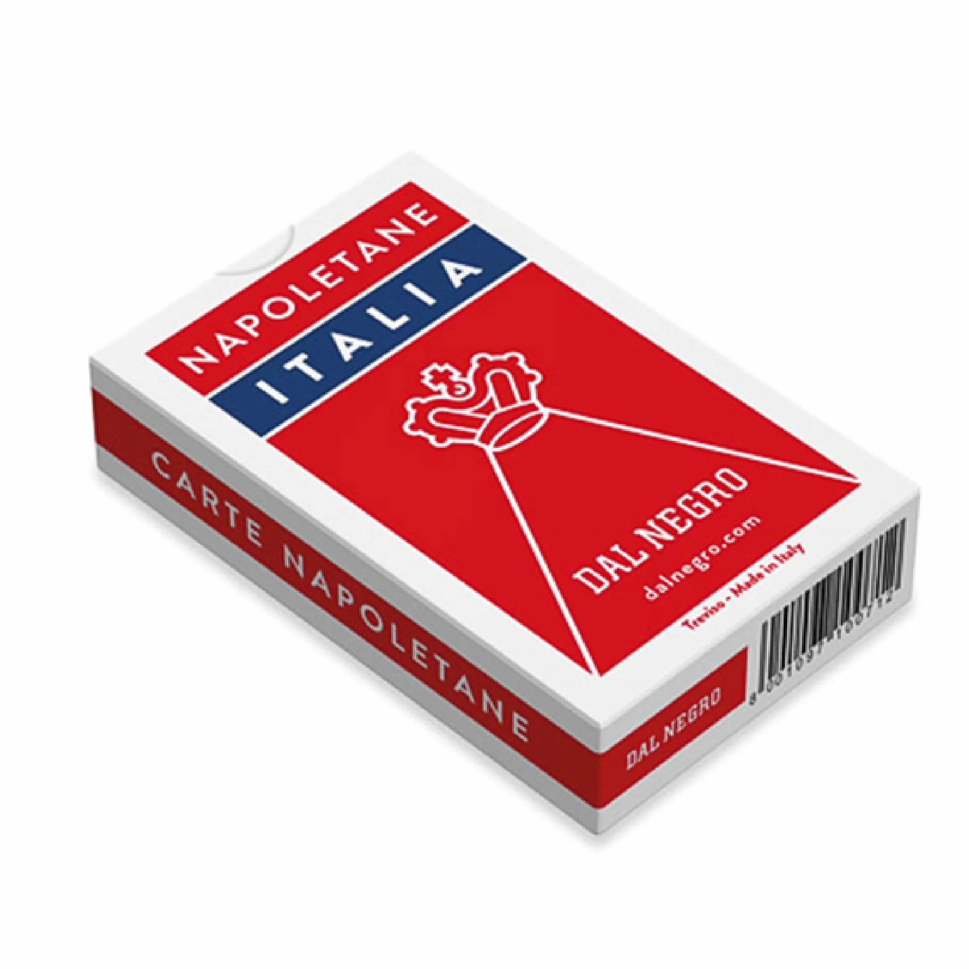 Dal Negro Napoletane Italia Carte da Gioco Regionali, Astuccio Rosso