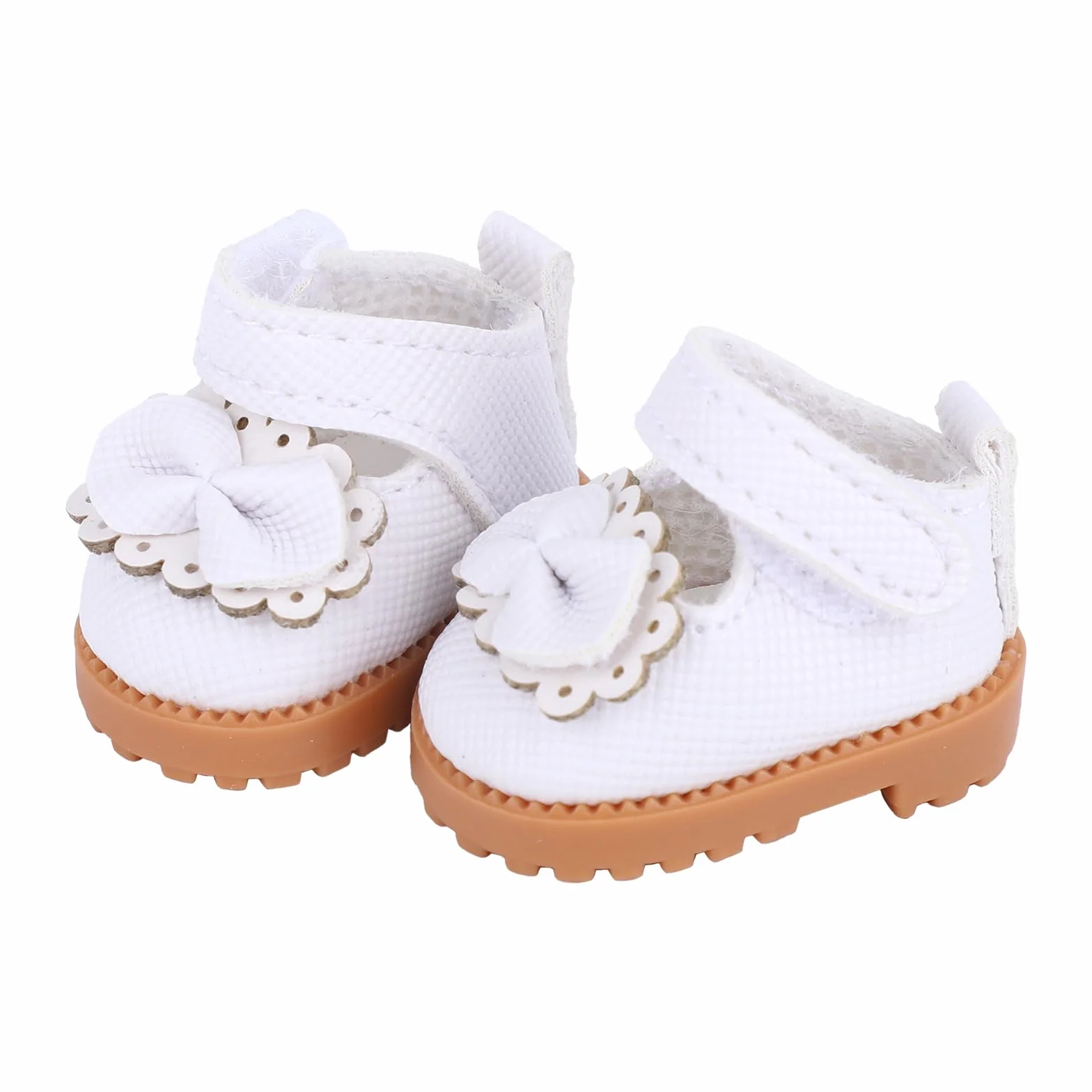 Mikovivi Mini scarpe per bambole, 17 cm, accessori eleganti per bambole da 17 cm