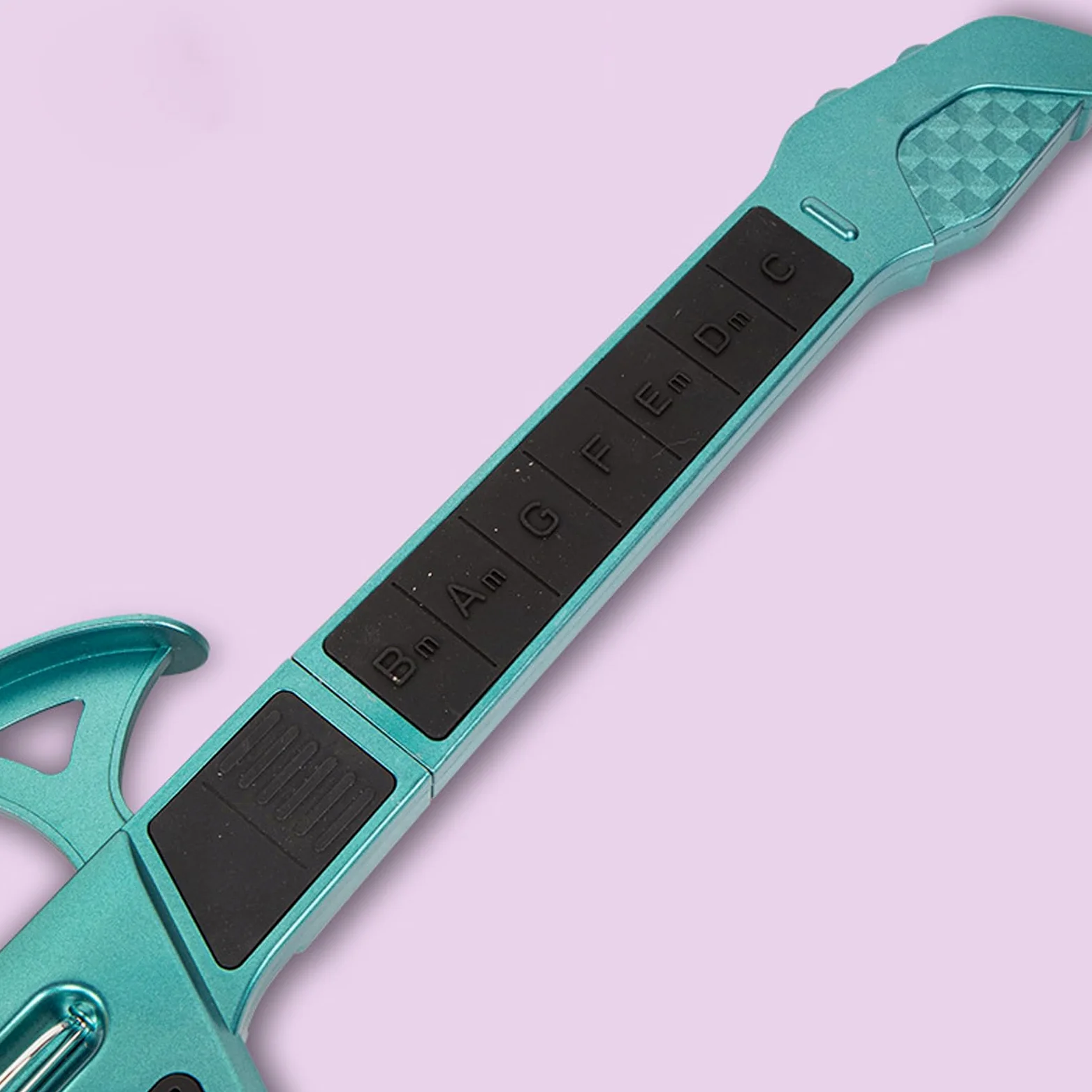 Chitarra Giocattolo Chitarra Elettrica Senza Corde | Strumento Musicale Elettrico Piegevole per Educazione Musicale Bambini Viaggio Casa Scuola Attività