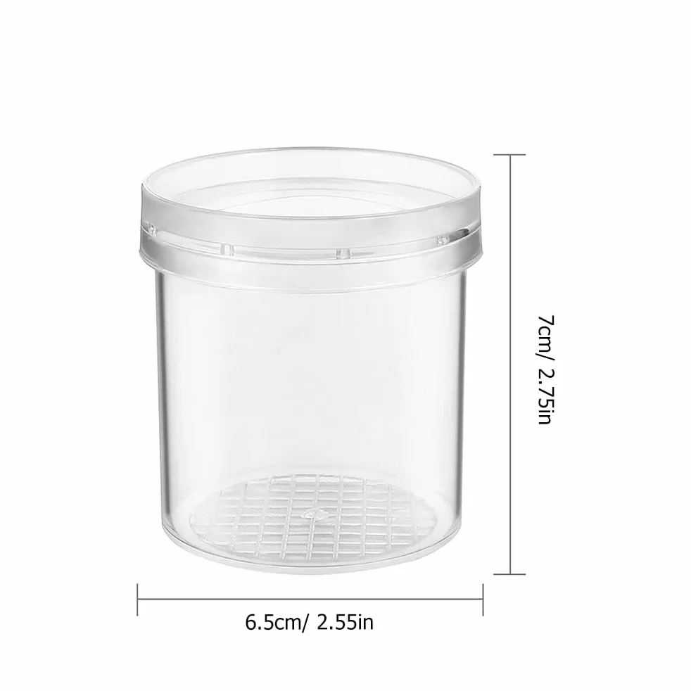 ULTECHNOVO Scatola Osservazione Insetti Portatile Con Lente D'Ingrandimento 2.75X2.56X2.56In Contenitore Per Allevamento Creature Educativo Per Bambini Attività Scientifiche Casa