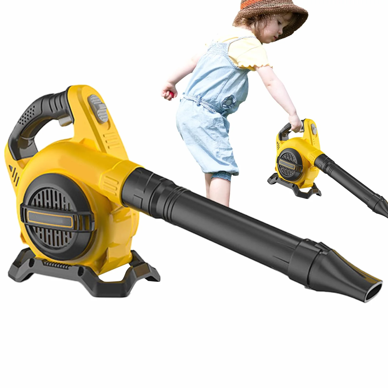 Soffiatore per Foglie per Bambini - Soffiatore per Foglie per Bambini, Giocattolo Funzionante | Strumento da Giardino a Batteria per Bambini, Set di Giardinaggio Realistico per Bambini in Età