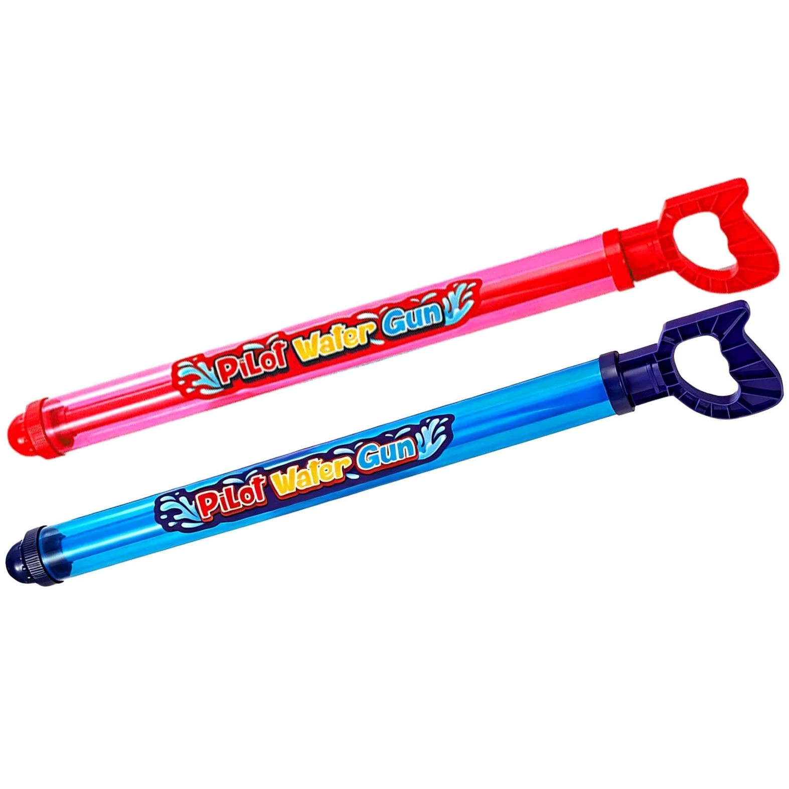 Spruzzatore Acqua 2 Pezzi Grandi Estraibili Interattivi | Soaker Toy per Giochi d'Acqua Estivi per Bambini Per Maschi e Femmine Famiglia Giardino Cortile Piscina Spiaggia all'Aperto