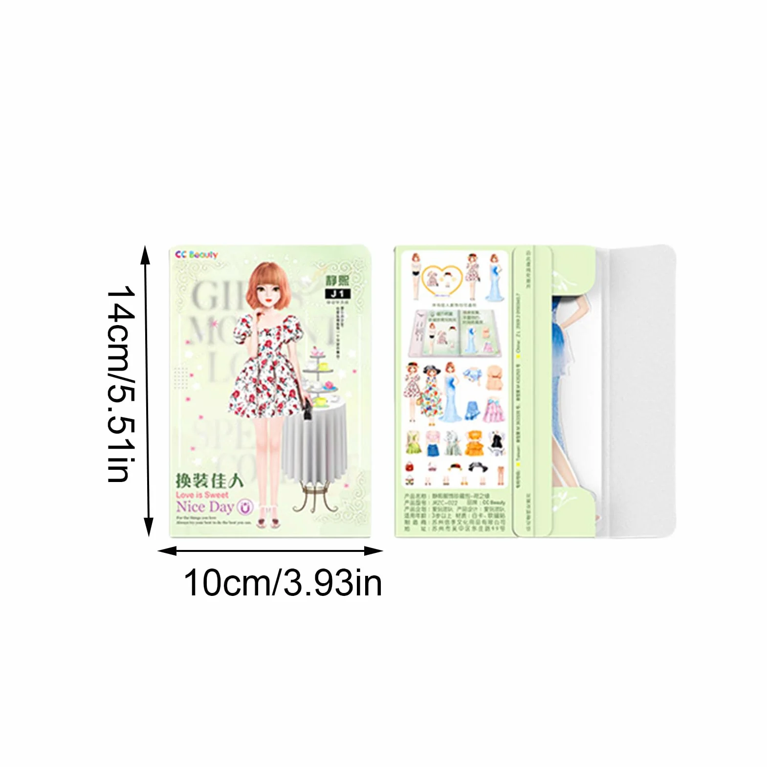 Kit di vestire bambole magnetiche - Vestito da principessa magnetica Fai finta di giocare in costume | Puzzle di vestiti magnetici Moda creativa vestire per compleanno del giorno dei