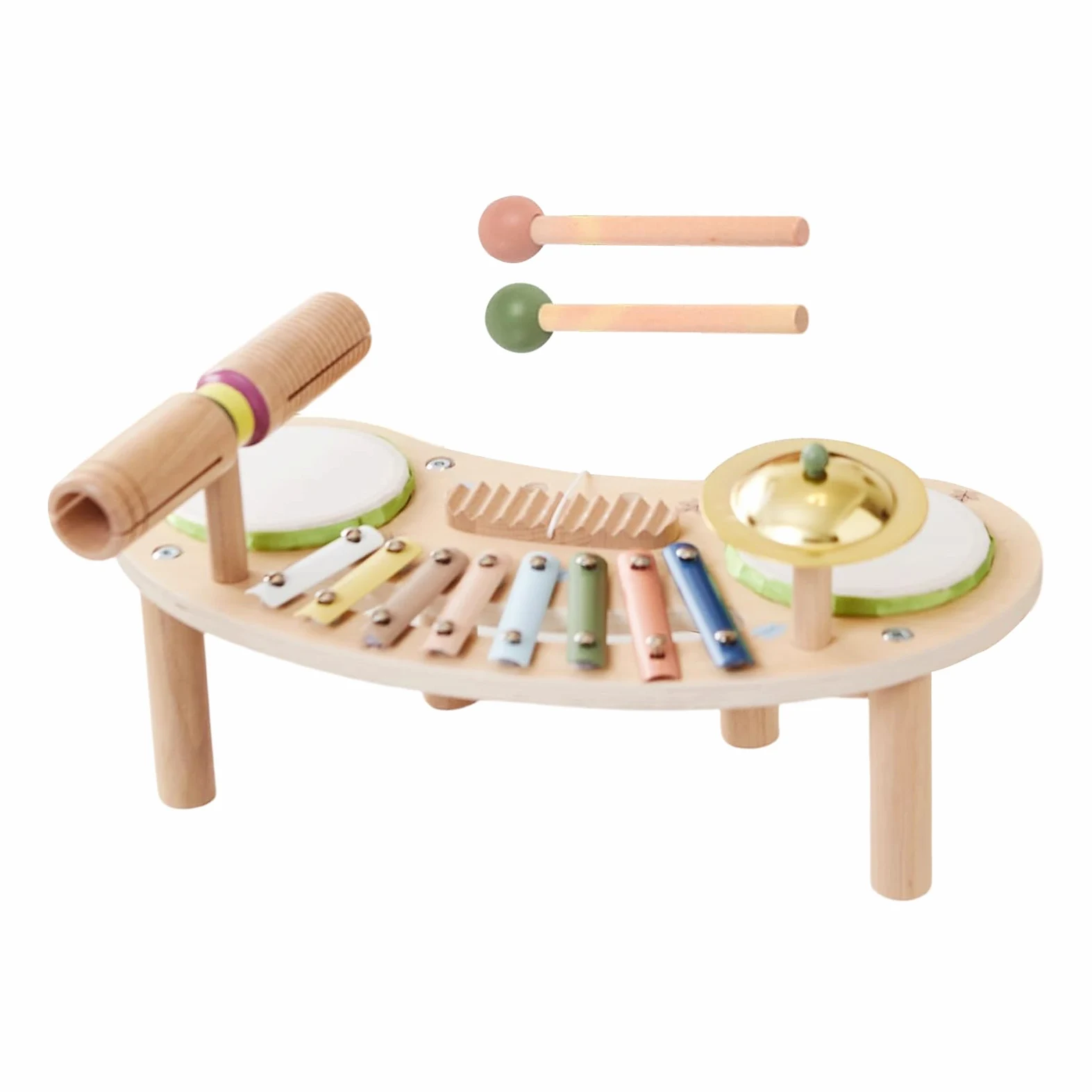 Set Batteria per Bambini in Legno per Bambini | Giocattoli in legno per Ragazzi, Scuola Materna, Asilo, Scuola, Casa, Sala Giochi, Giochi con , Asilo , Compleanno, Feste