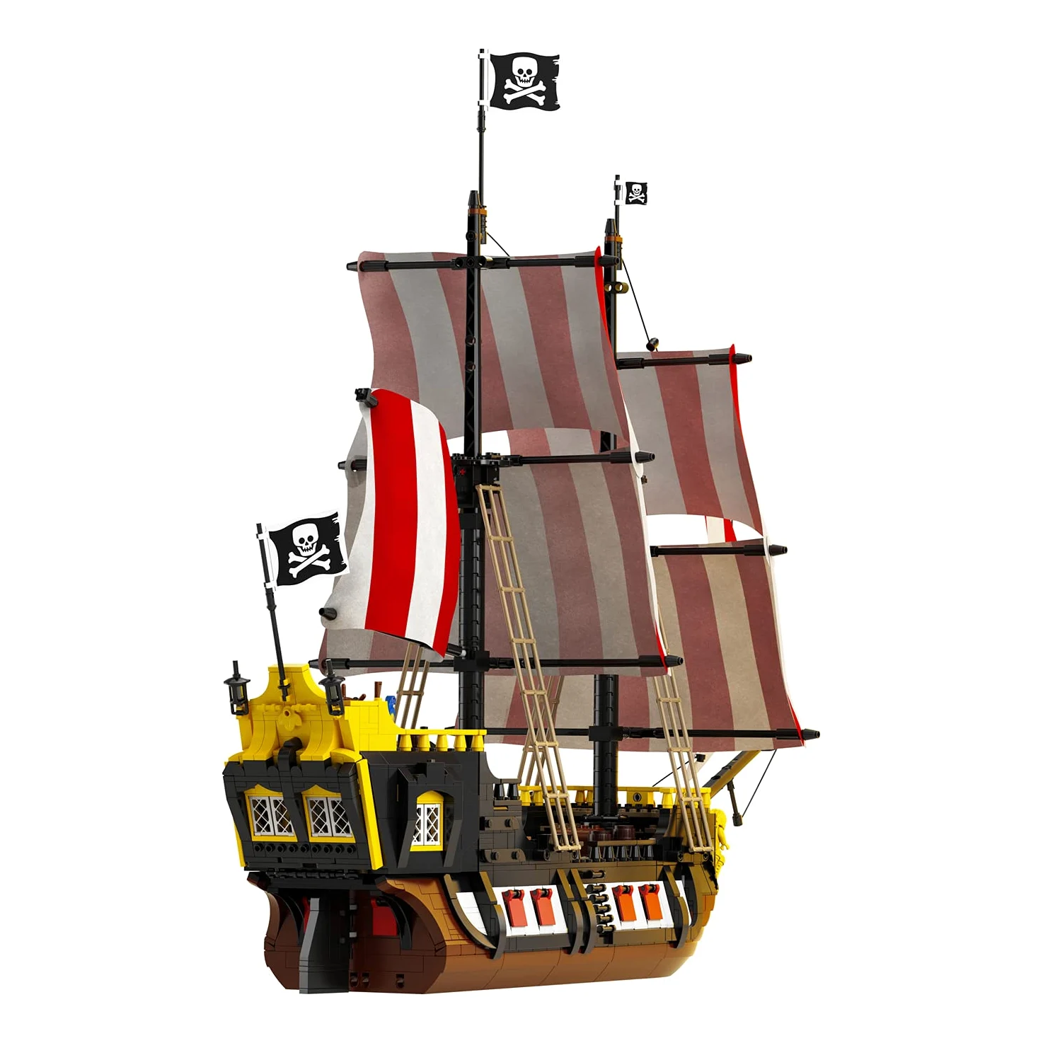 Lego Ideas Pirati di Barracuda bay 21322, Nero