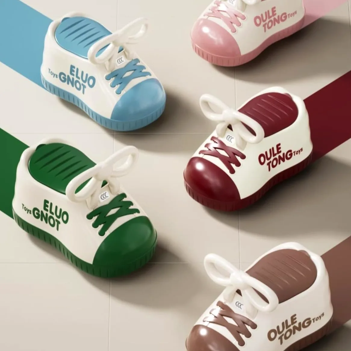 Auto a dondolo, Giocattolo da cavalcare for bambini Wiggle Car for neonati e, for interni altalena 1 a 3 anni(Rose)