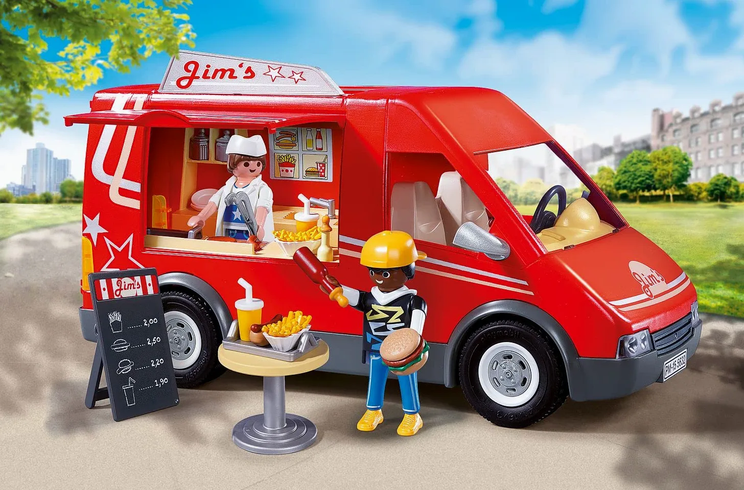 PLAYMOBIL City Life 5677 Food Truck, Giocattoli per Bambini dai 4 Anni
