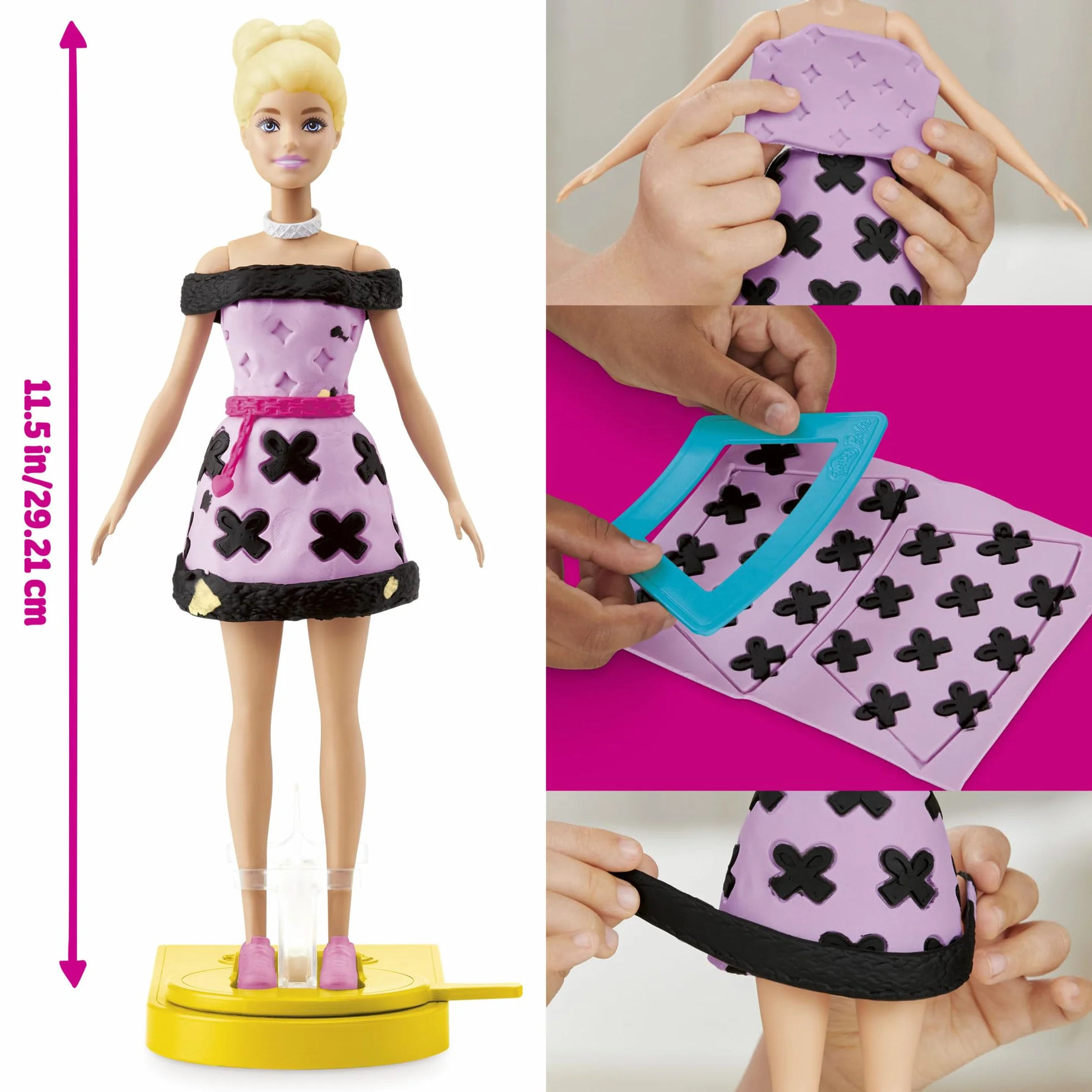 Play-Doh Sfilata di Moda Designer Barbie Playset