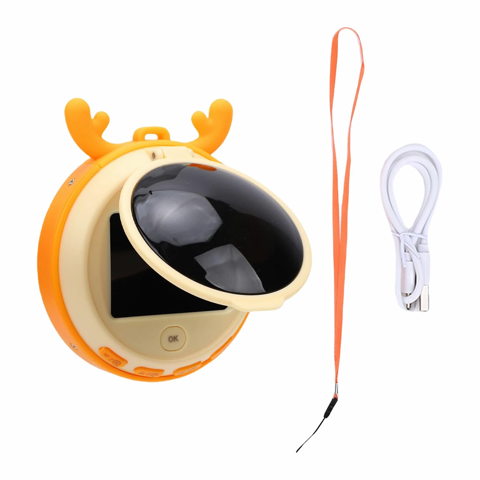 Topiky Microscopio Digitale per Bambini, Schermo IPS da 2 Pollici, Doppia Lente, 1000X, con 7 Luci LED, per l'apprendimento all'aperto in Classe, Kit Scientifico Portatile per Bambini