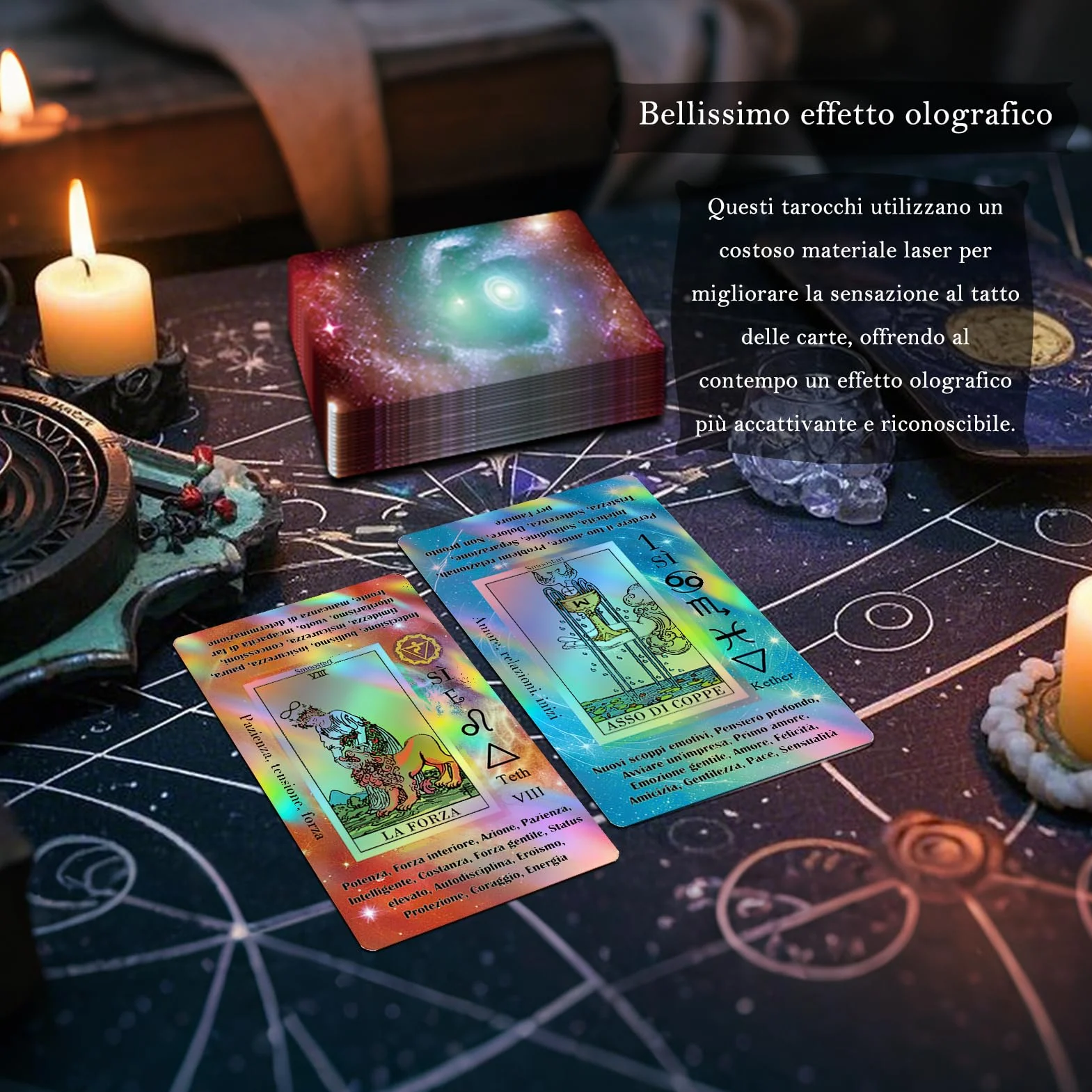 Smoostart Tarocchi Carte Italiano Per Principianti Con Significato, Guida, Parole Chiave, Elemento, Pianeta, Zodiaco, Chakra, Sì O No, Tono Musicale, Numerologia