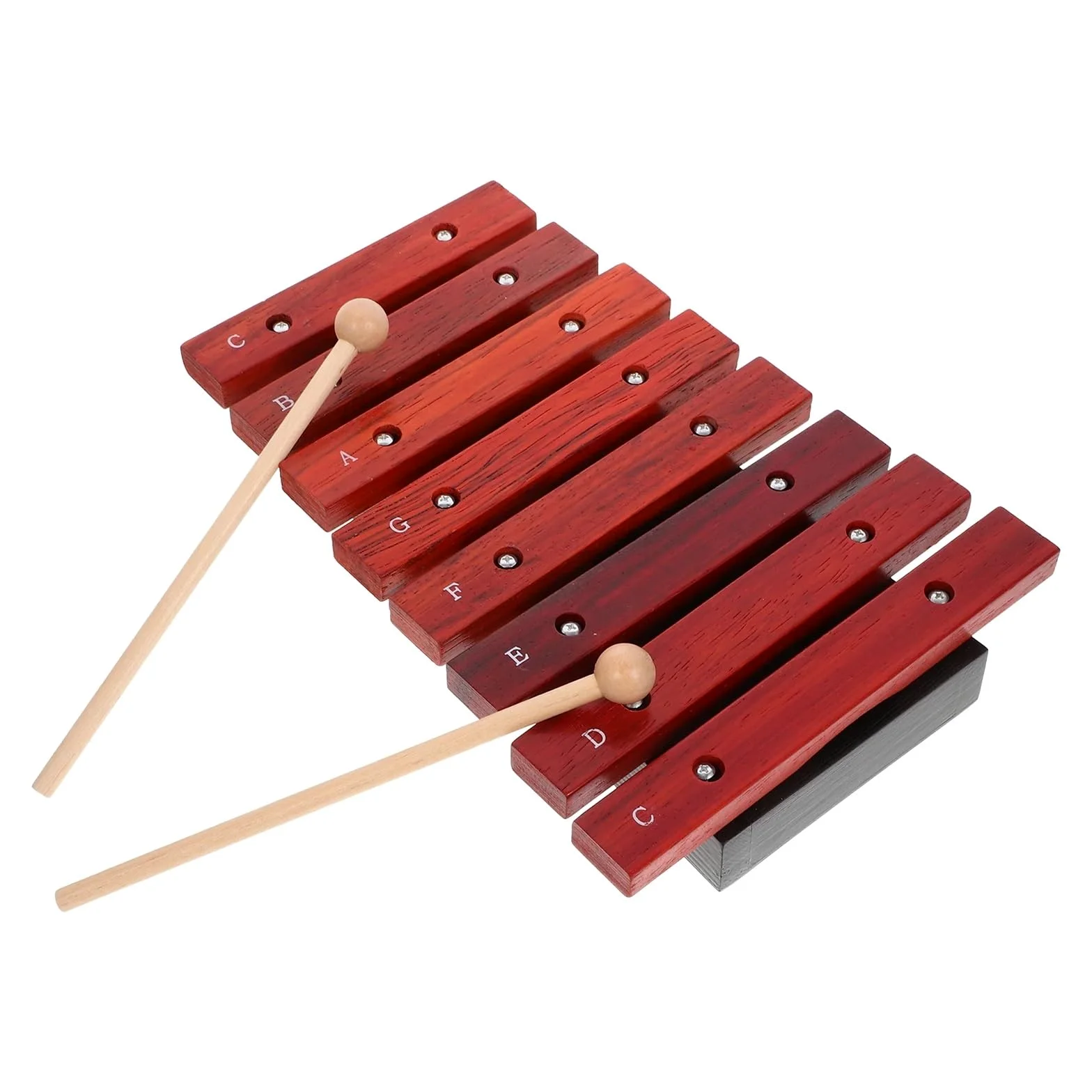 Eight Note Wooden Xylophone | Strumento musicale 8 note I suoni di percussioni creano melodie