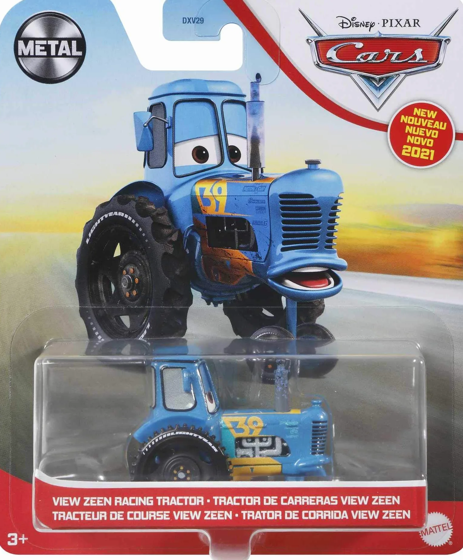 Disney Pixar Cars - Viewzeen Racing Trattore da corsa