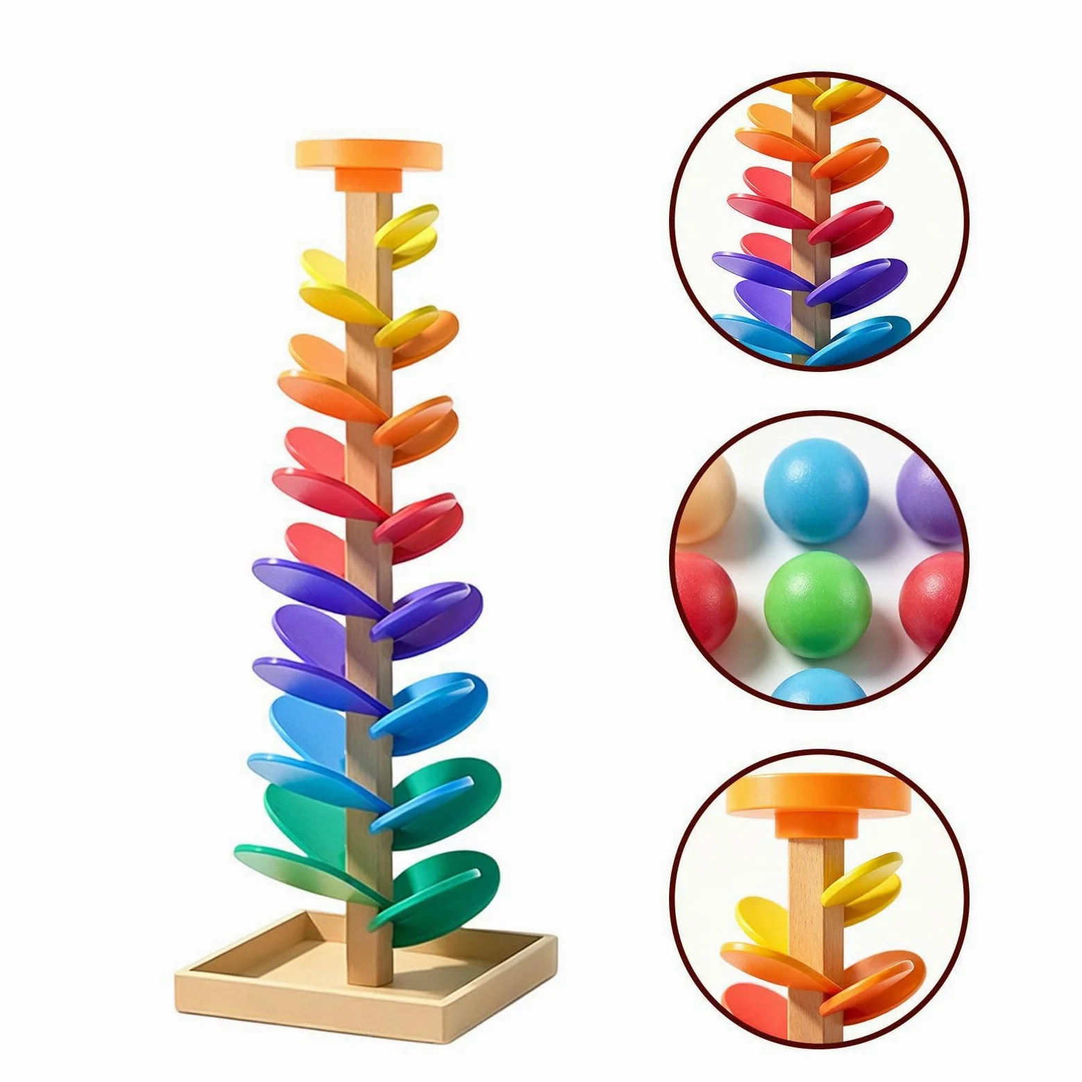 Pista Per Biglie Giochi Musicali Con Biglie A Caduta E Smistamento | Di Pista A Biglie Musicale Ad Albero Per Bambini Bambini E Bambine Scuola 'Infanzia Sala Giochi Festa