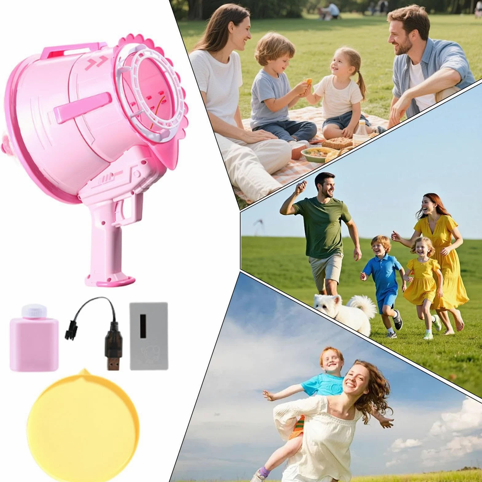 Macchina Bolle Giocattolo Da Esterno Estivo | Soffiabolle Da Festa Per Ragazzi, Compleanno, Feste E Vacanze, Cortile, Giardino, , Spiaggia, Estivi, Giochi E Asilo
