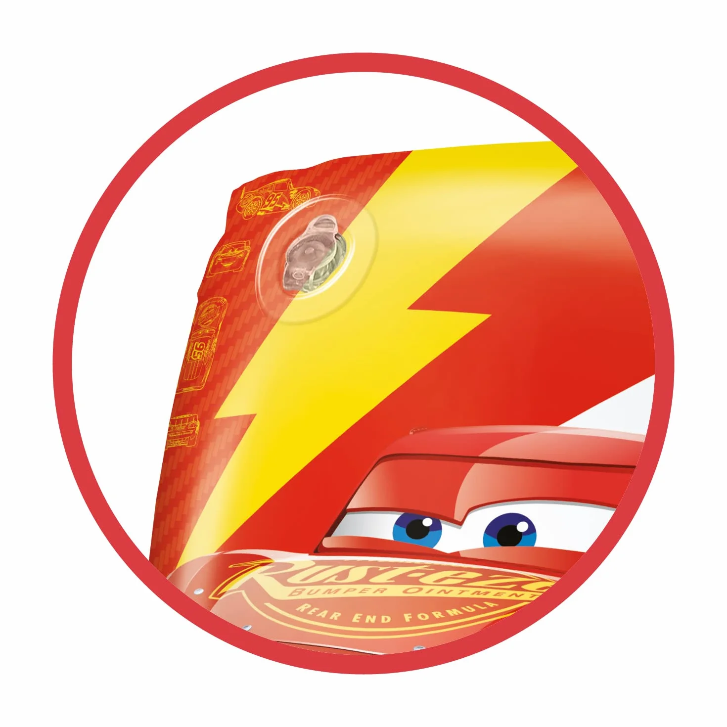 Mondo Toys - Cars 3 Arm Bands - Braccioli di Sicurezza per bambini - Materiale PVC - Adatti a bambini da 2 a 6 anni con Peso 6-20 kg - 16241