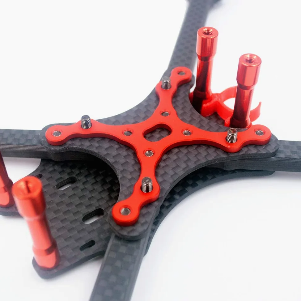VIDOO F2 Mito GS in Fibra di Carbonio 195/220/250/275Mm Freestyle Stretch X Frame Kit per Rc FPV Racing Drone-275Mm