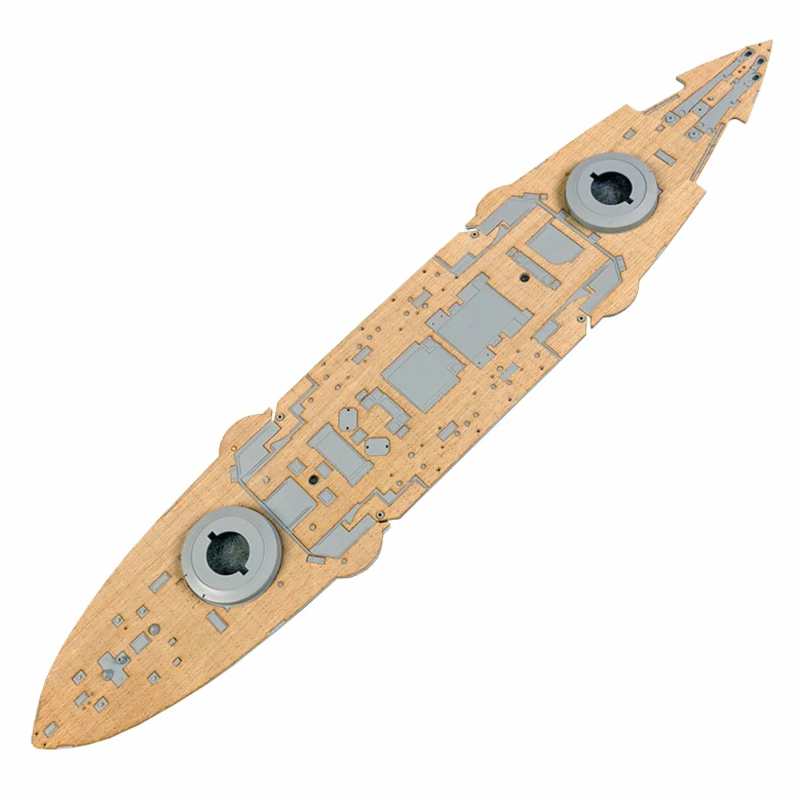 MotiveTech Ponte Adesivo in Legno Pretagliato Accessorio Realistico per Modellisti