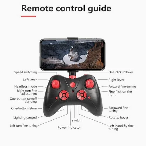 HaiMa 2020 Nuovo Drone 4K Camera Hd Trasmissione Wifi Fpv Drone Pressione Dell'Aria A Altezza Fissa Aereo Rc Elicottero Rc Con Fotocamera - 480P Cina