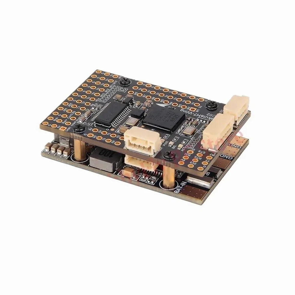 Per HolyBro Kakute H743-Wing Flight Controller per INAV Ardupilot 3-8S LiPo con M9N/M10N per aereo RC Drone ad ala fissa(WHITE)