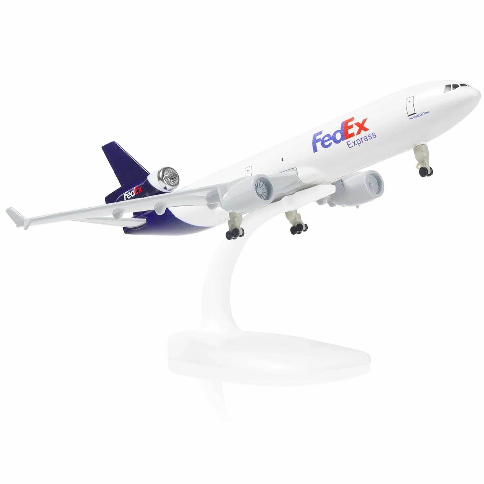 Modellino di aereo in metallo pressofuso FedEx MD-11 - 21,1 cm cargo per adulti e collezioni