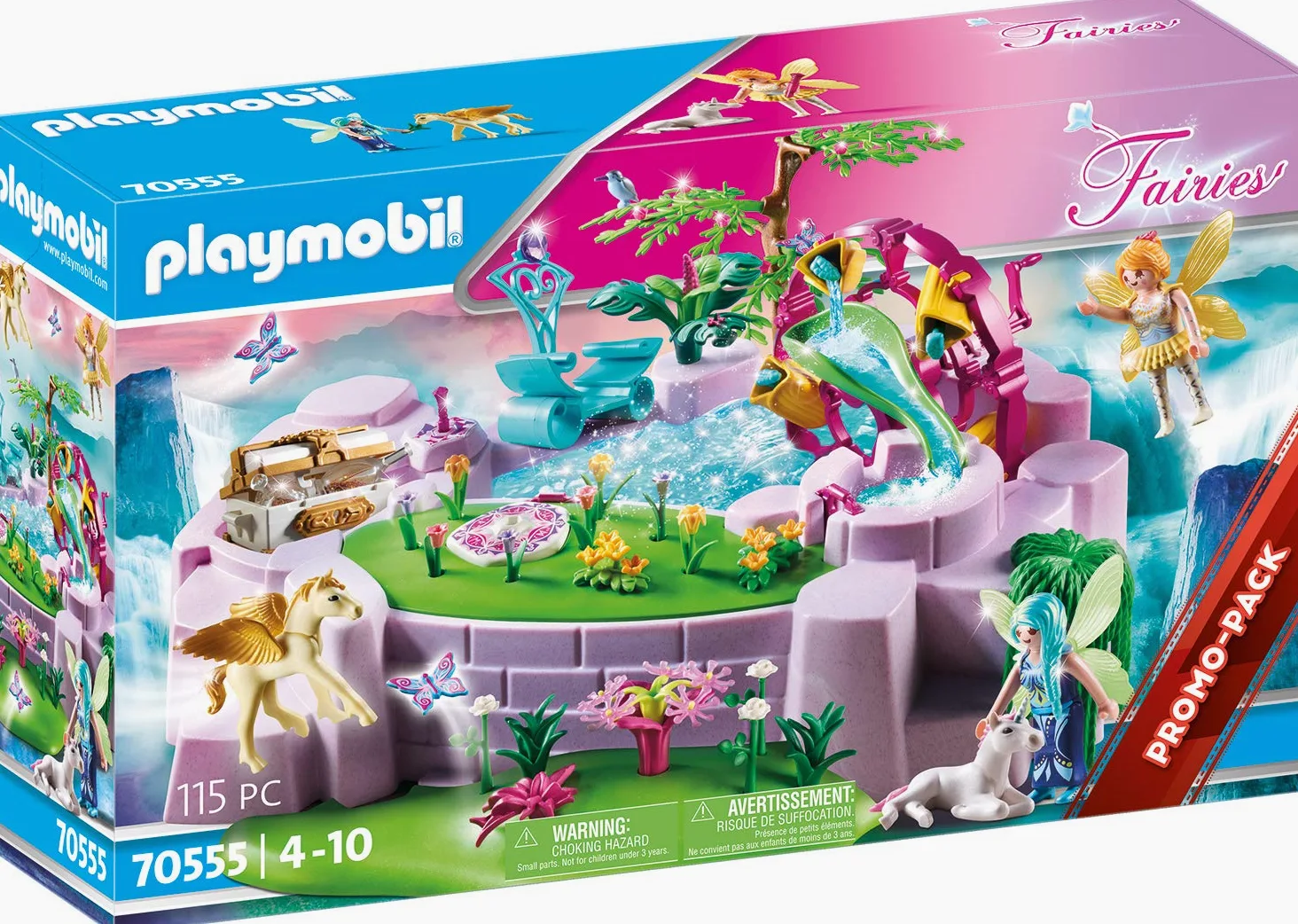 PLAYMOBIL Fairies 70555, Lago incantato delle fate, Per giocare con l'acqua, Dai 4 ai 10 anni
