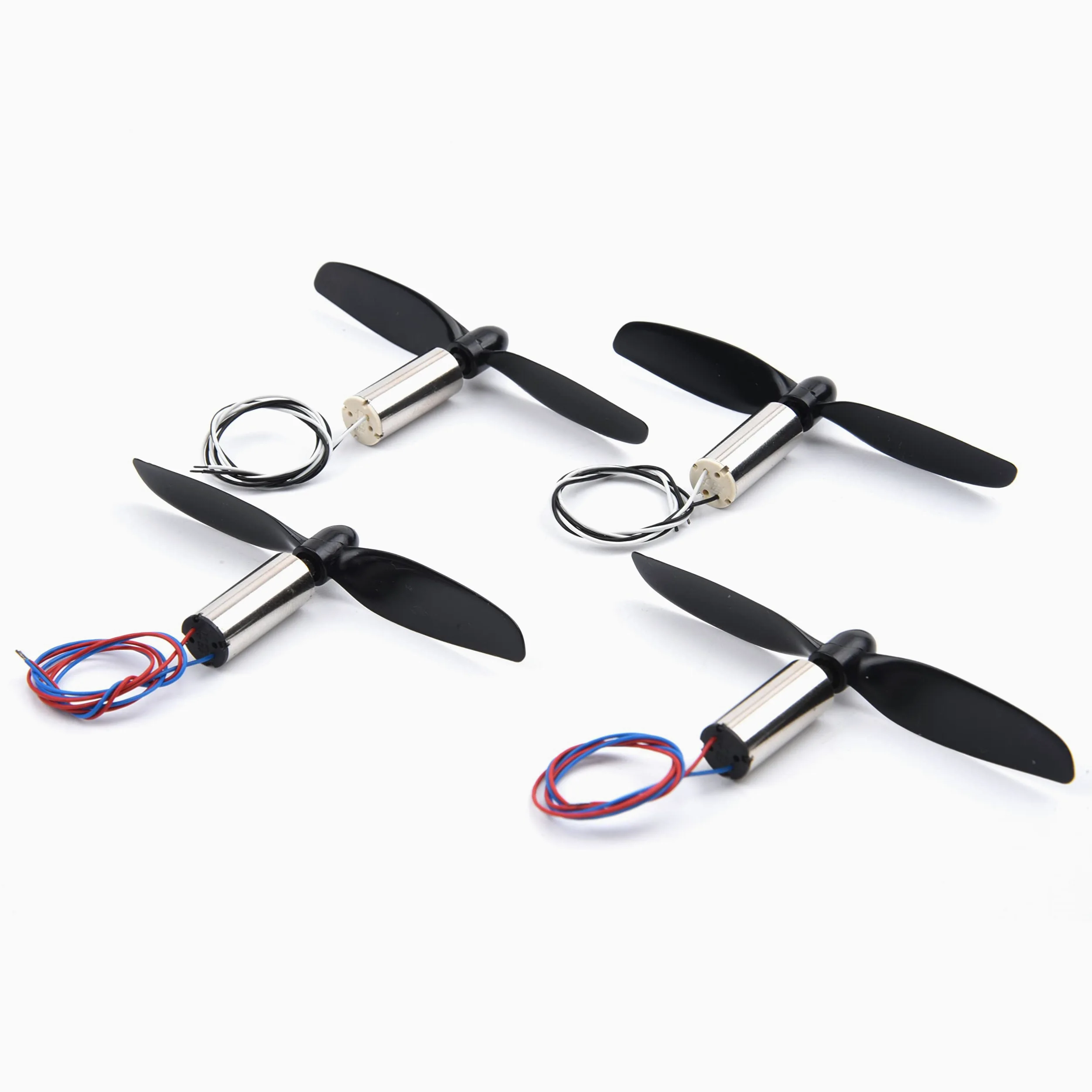YoungRC Motore Coreless 8520 8,5 x 20 mm spazzolato + elica CW CCW 75 mm per fai da te Micro QX95 QX110 Quadcopter RC Drone