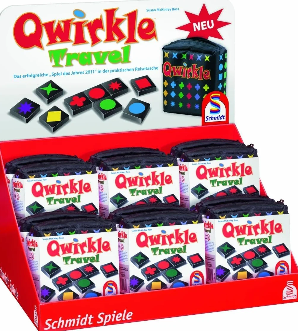 Schmidt Spiele 49270 - Qwirkle, versione da viaggio