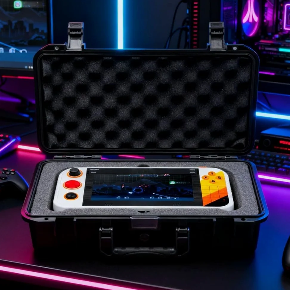 Scatola di immagazzinaggio per Gamestation Go Accessori Storage Box per | Materiale ABS ad alto impatto, per esterni robusti, resistente alle cadute, protegge la console dagli urti