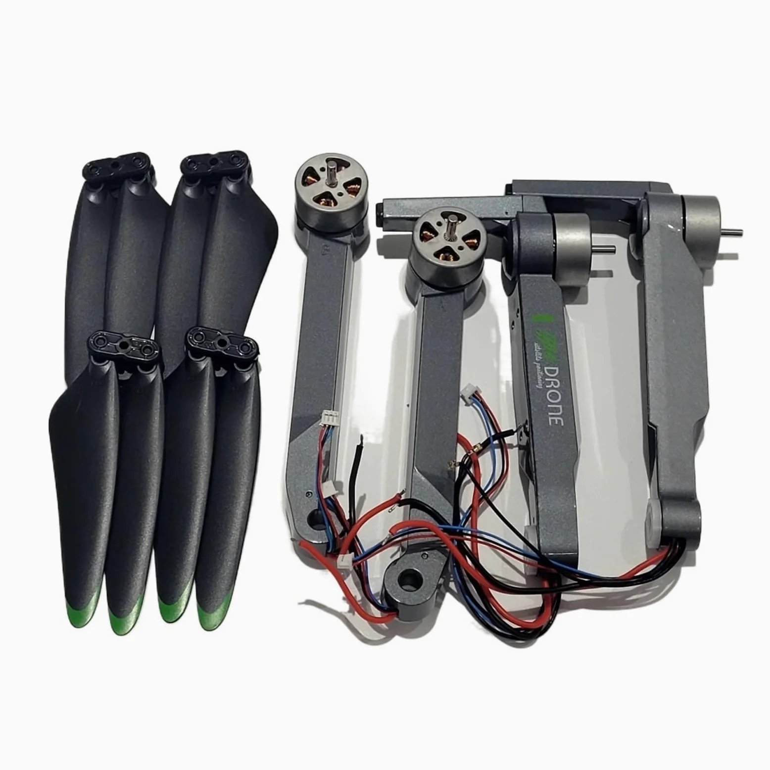 S155 Set bracci motore A/B con motore | Braccio motore, set A/B, brushless, S155, pezzo di ricambio(Front B Arm)
