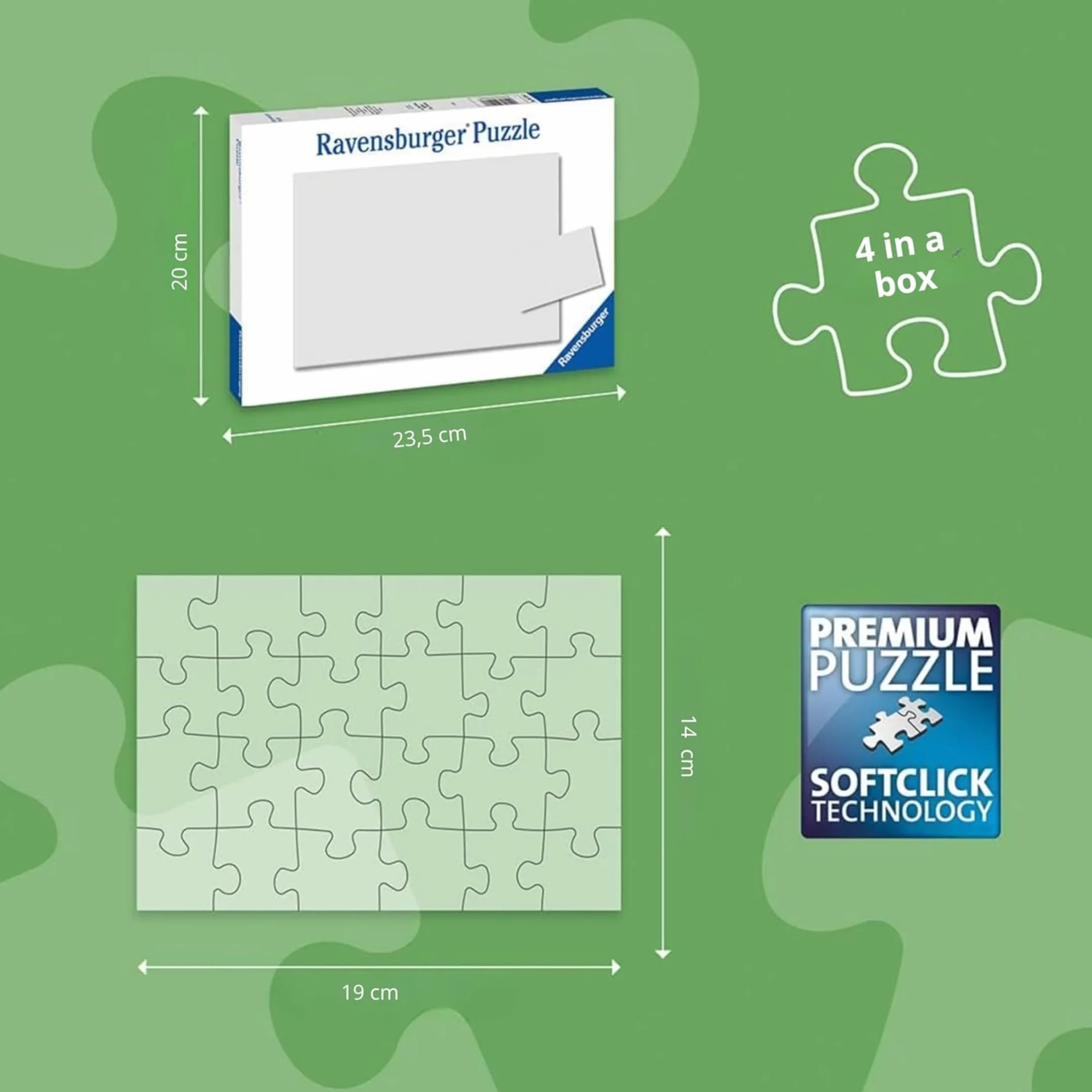 Ravensburger - Puzzle Bambini 3 Anni 4 in a box, Spidey - Puzzle 3 Anni, Collezione Marvel, Include 4 Puzzle 12-16-20-24 Pezzi Progressivi, Giochi Educativi, Idee Regalo