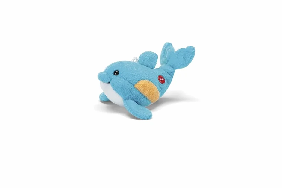 Trudi Sw Col Delfino | Peluche regalo per Natale e Compleanno, Animali di peluche | 9,5x6,5x12 cm taglia XXS | Sweet collection | modello 51390