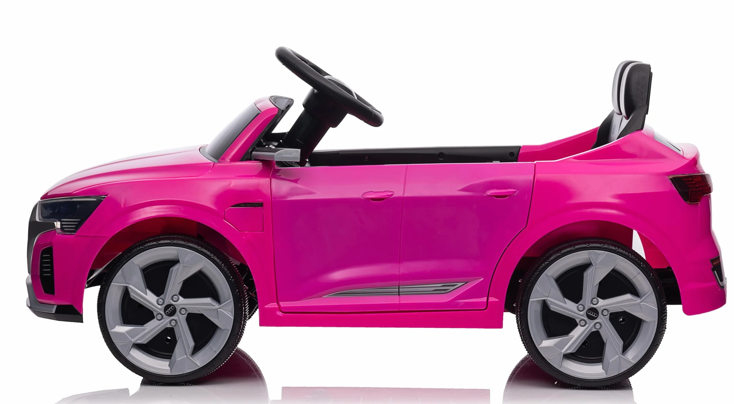 Audi SQ8 e-tron Sportback 12V Auto Elettrica per Bambini con Licenza Ufficiale Due Motori Telecomando Rosa