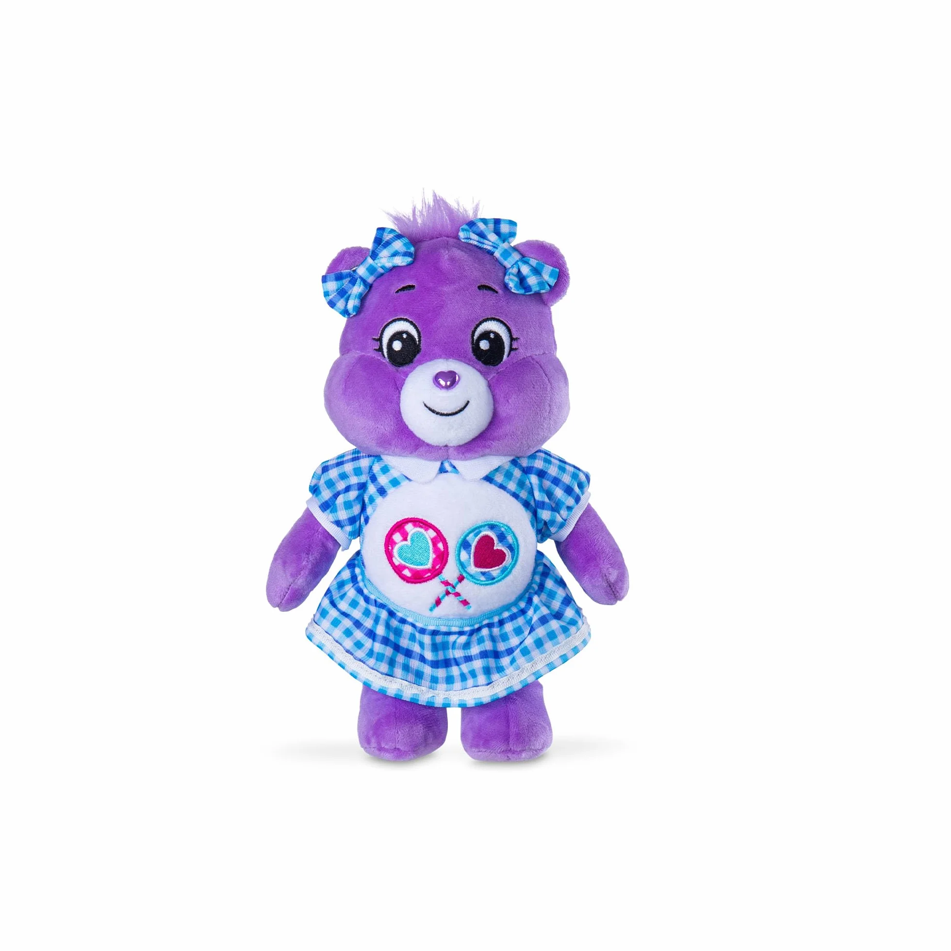 Basic Fun Orsetti del Cuore Peluche 22 cm – Care Bears x Wicked – Share Bear come Dorothy – Morbido e Collezionabile