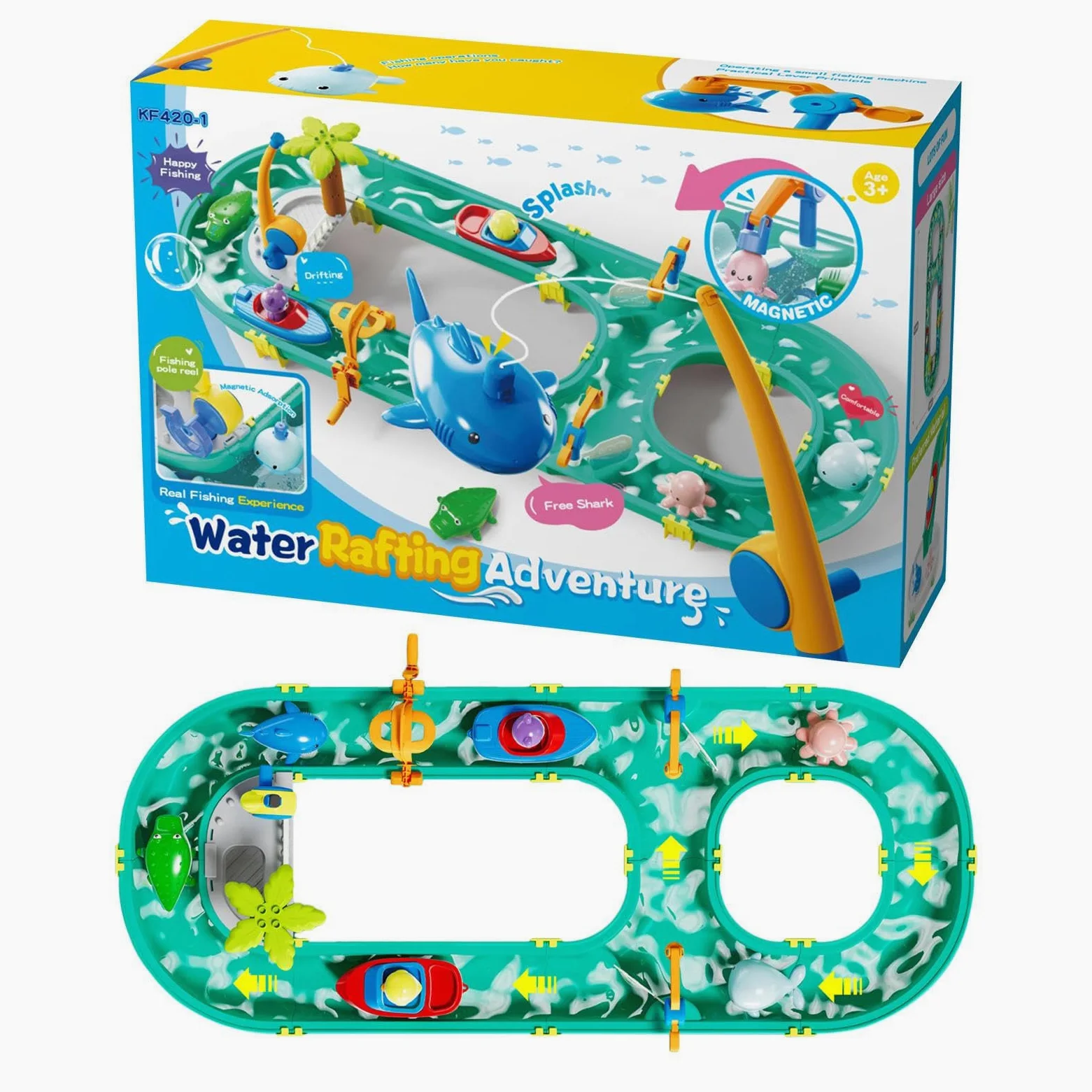 Generico Tavolo Acquatico Tavolo Acqua Barca | Giochi Per Piscina ed Esterni Da Giardino Casa Interni Picnic Campeggio Pubblico Compleanno Domestici
