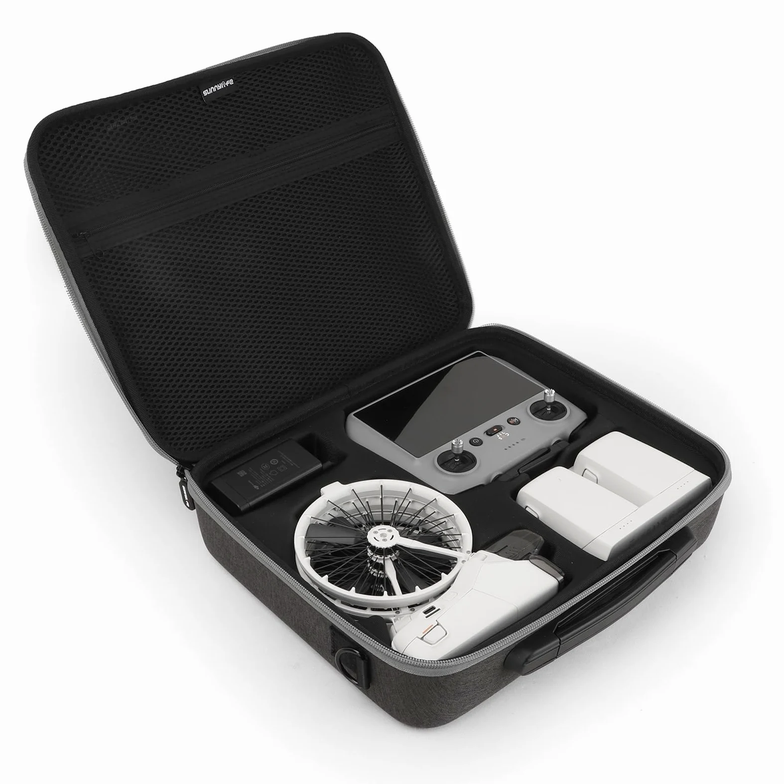 Custodia per DJI Flip, Borsa di Stoccaggio Portatile Accessori per Droni per Telecomando RC2 RCN3, Batteria per Droni, 31,5 x 27 x 8,2cm
