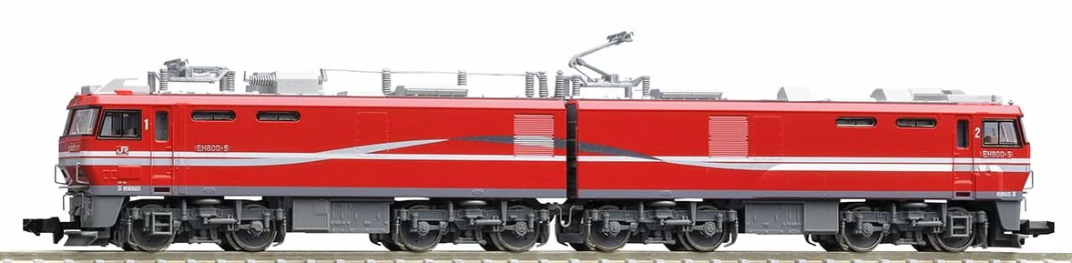 TOMYTEC 7181 N Gauge JR EH800 Modello Nuova Vernice Ferroviaria Modello Locomotiva Elettrica