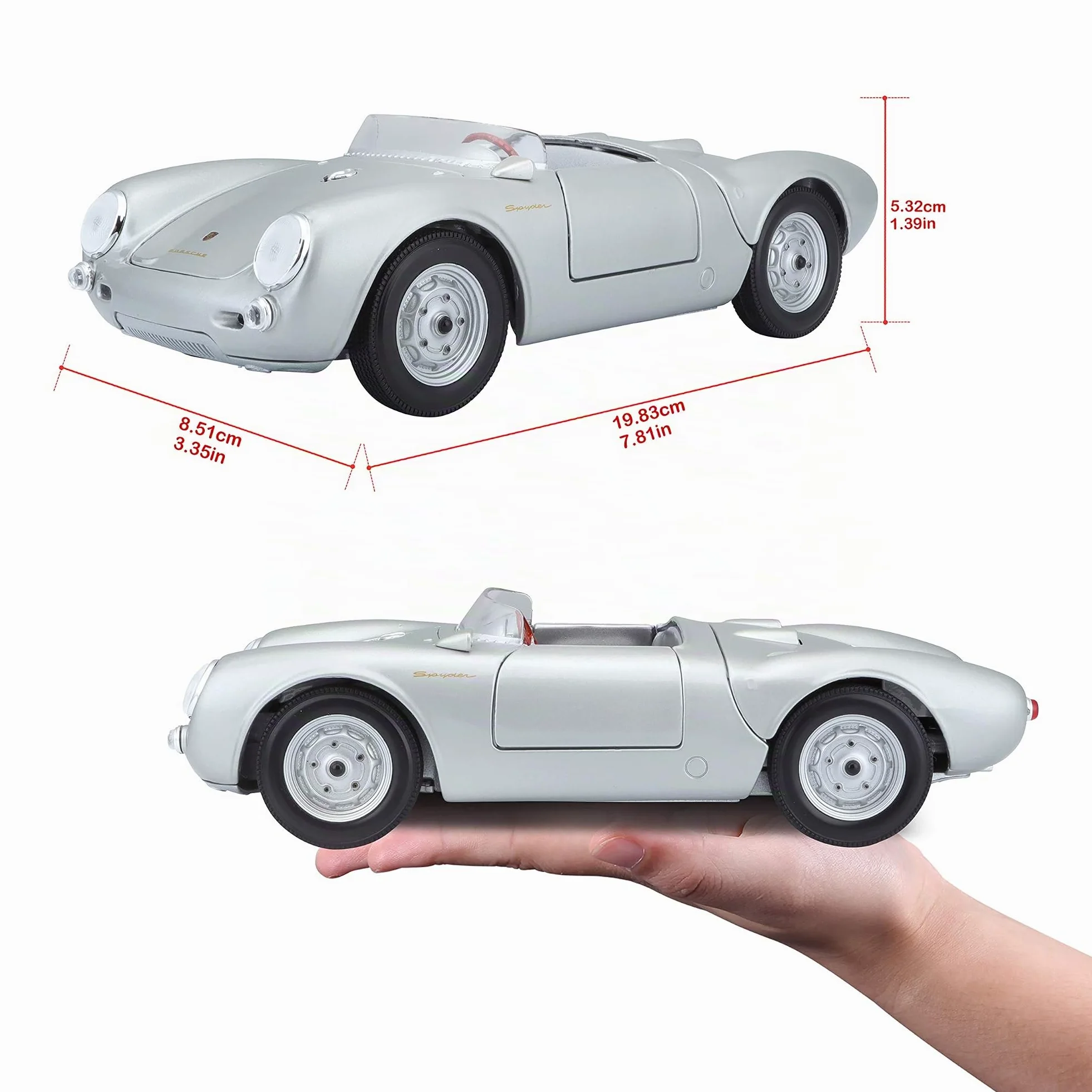 Maisto 31843 - Porsche 550A Spyder 1:18
