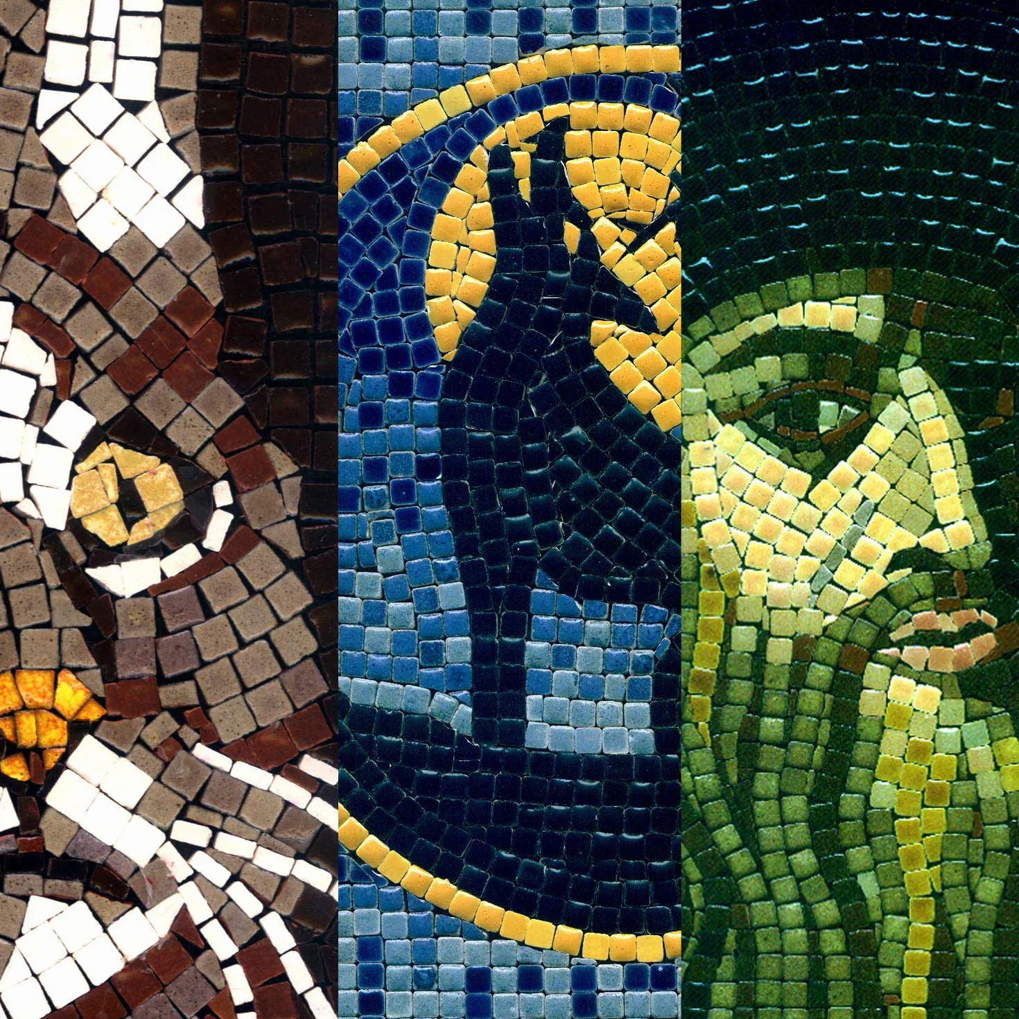 ALEA Mosaic Kit Mosaico Fai da Te, 20x20cm, Anatra 2