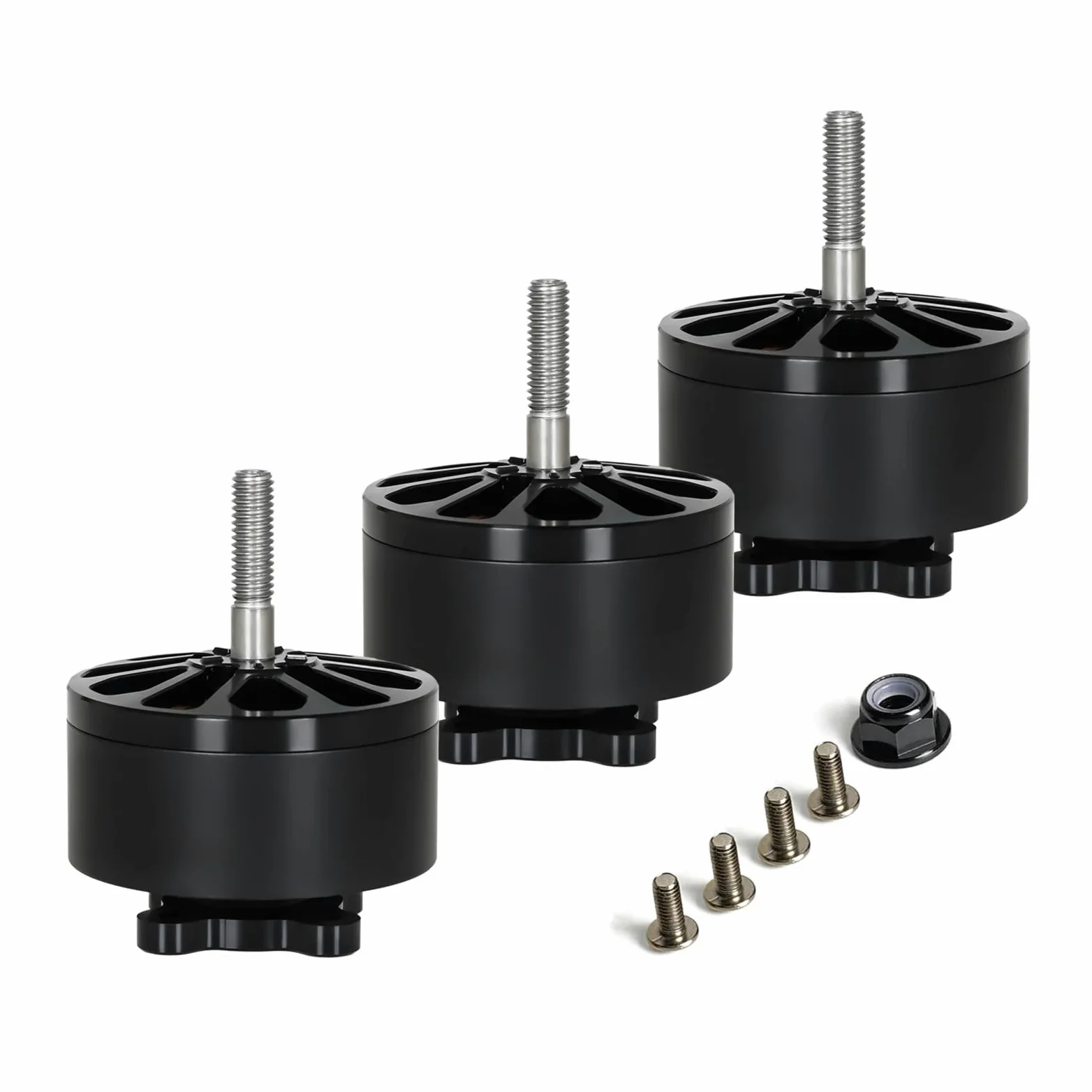 Motore brushless outrunner 700KV, compatibile con Flash Hobby | Parte di ricambio per drone, modello A4315 con albero da 6 mm, misura 50.5x63.5 mm, peso 237.3 g