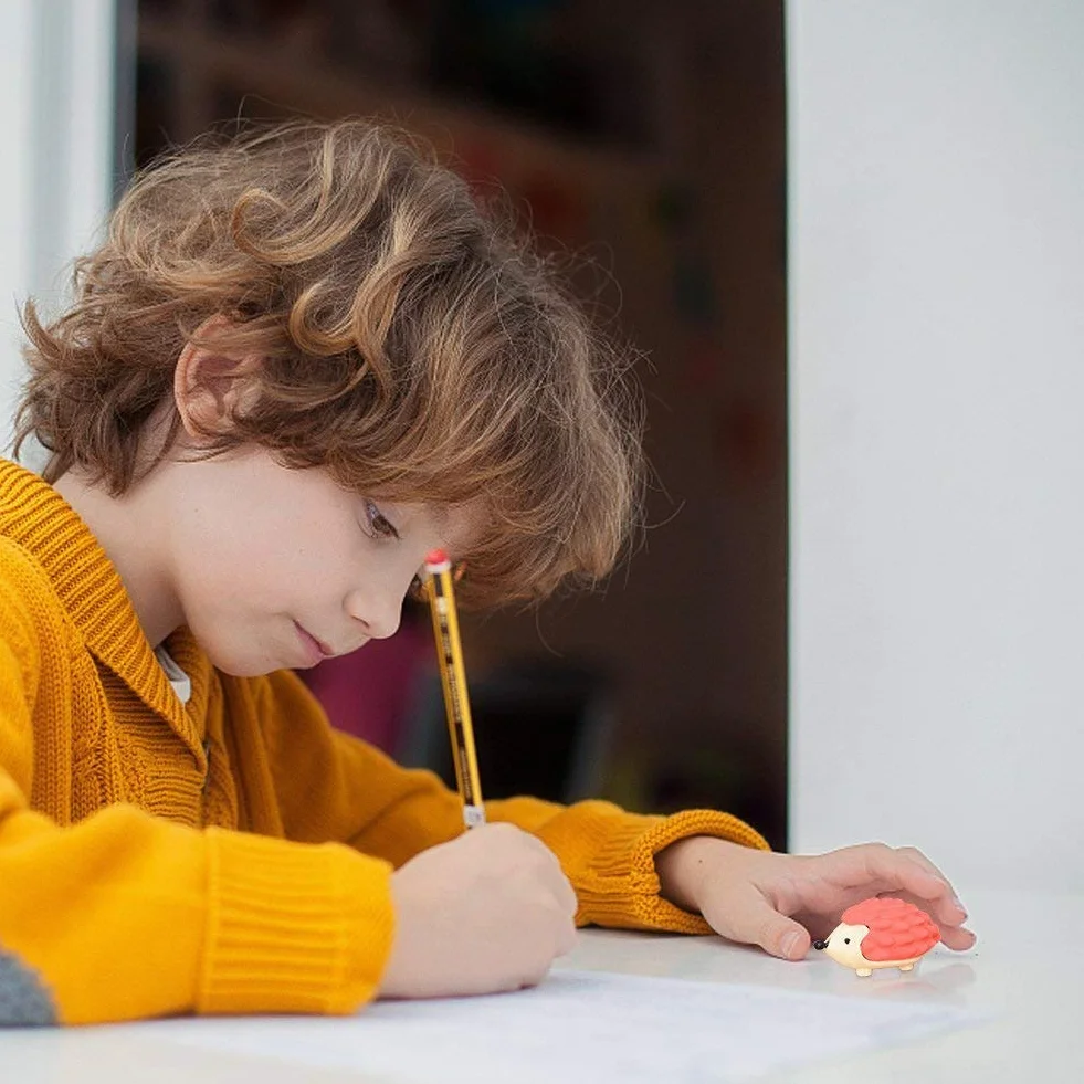 Set da 30 pezzi, collezione di adorabili gomme per matita a forma di animali dello zoo, regalo per bambini e per San Valentino
