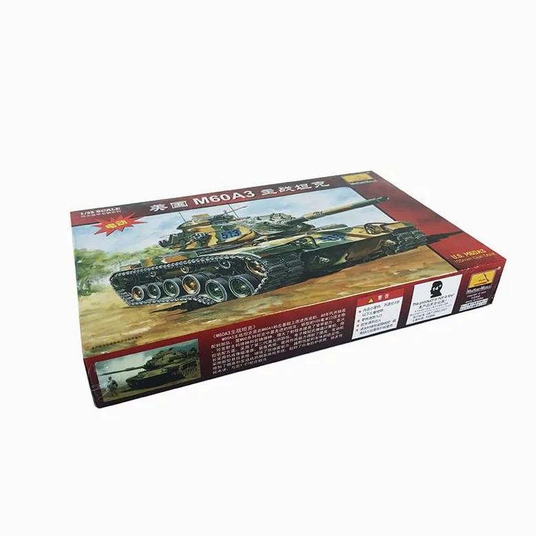 TOUCAN RC HOBBY 1/35 MiniHobby 80108 US M60A3 American Tank Plastic Model Kit DIY Die Cast Parts