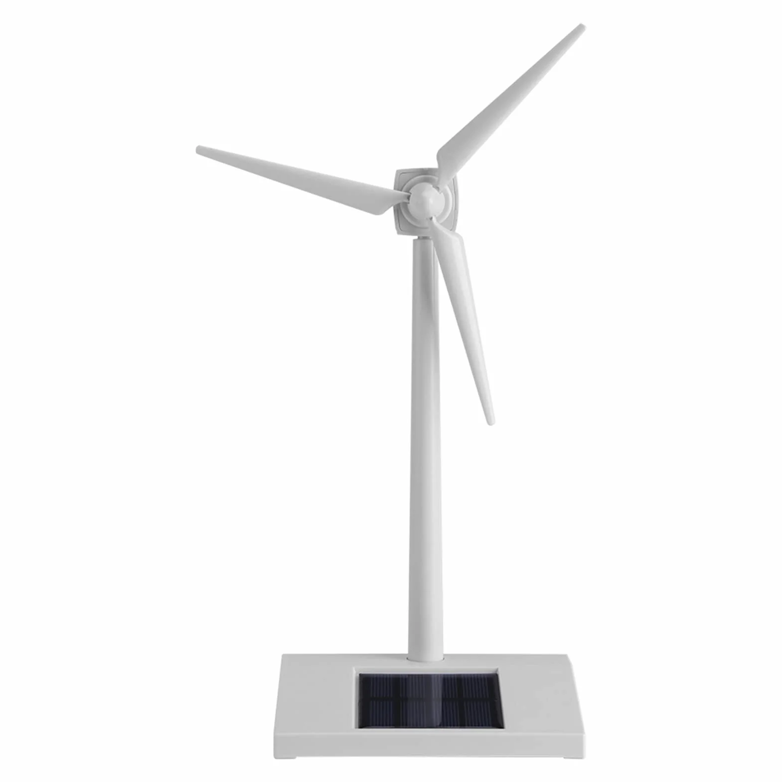 BuyWeek Turbina Eolica Solare Giocattolo, Mini da Tavolo in ABS per Decor Casa