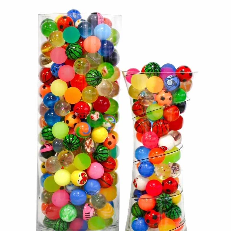 PIQIUQIU 24 Palline da 28 mm per Bambini Feste Compleanno
